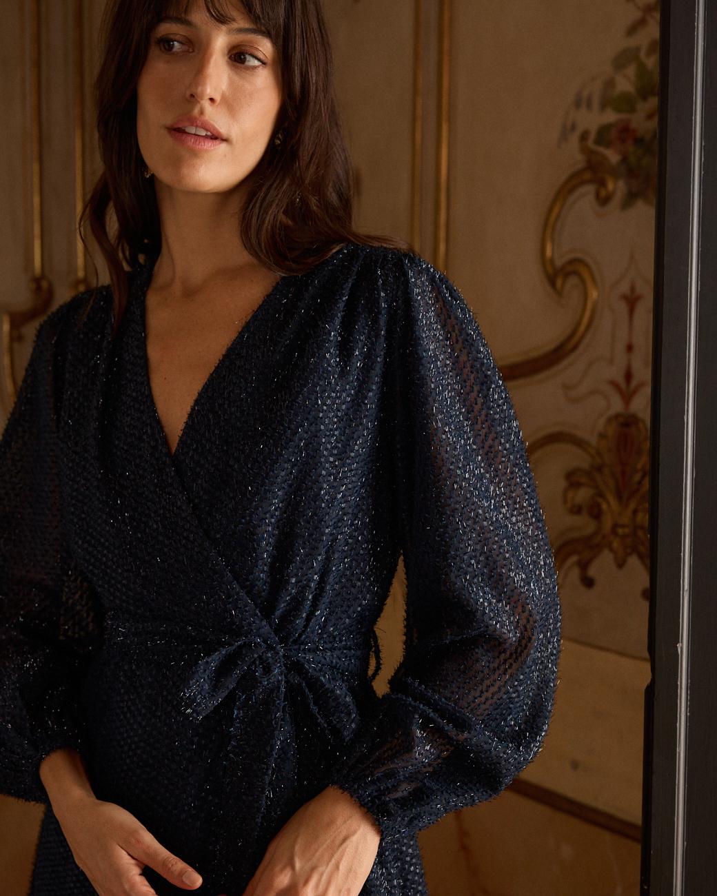 Vestido Curto Lurex Nerea