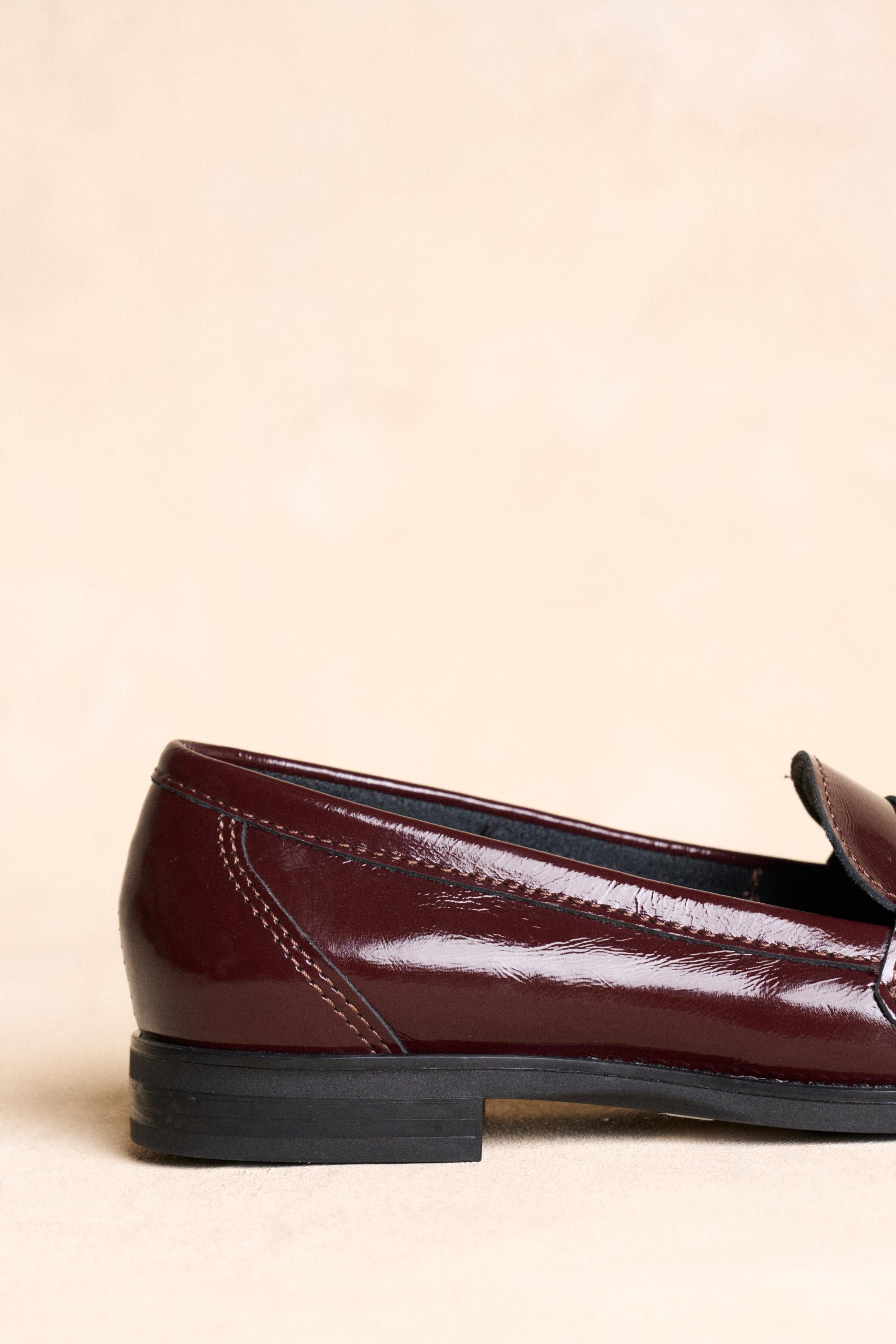 Mocassim de verniz Eloísa