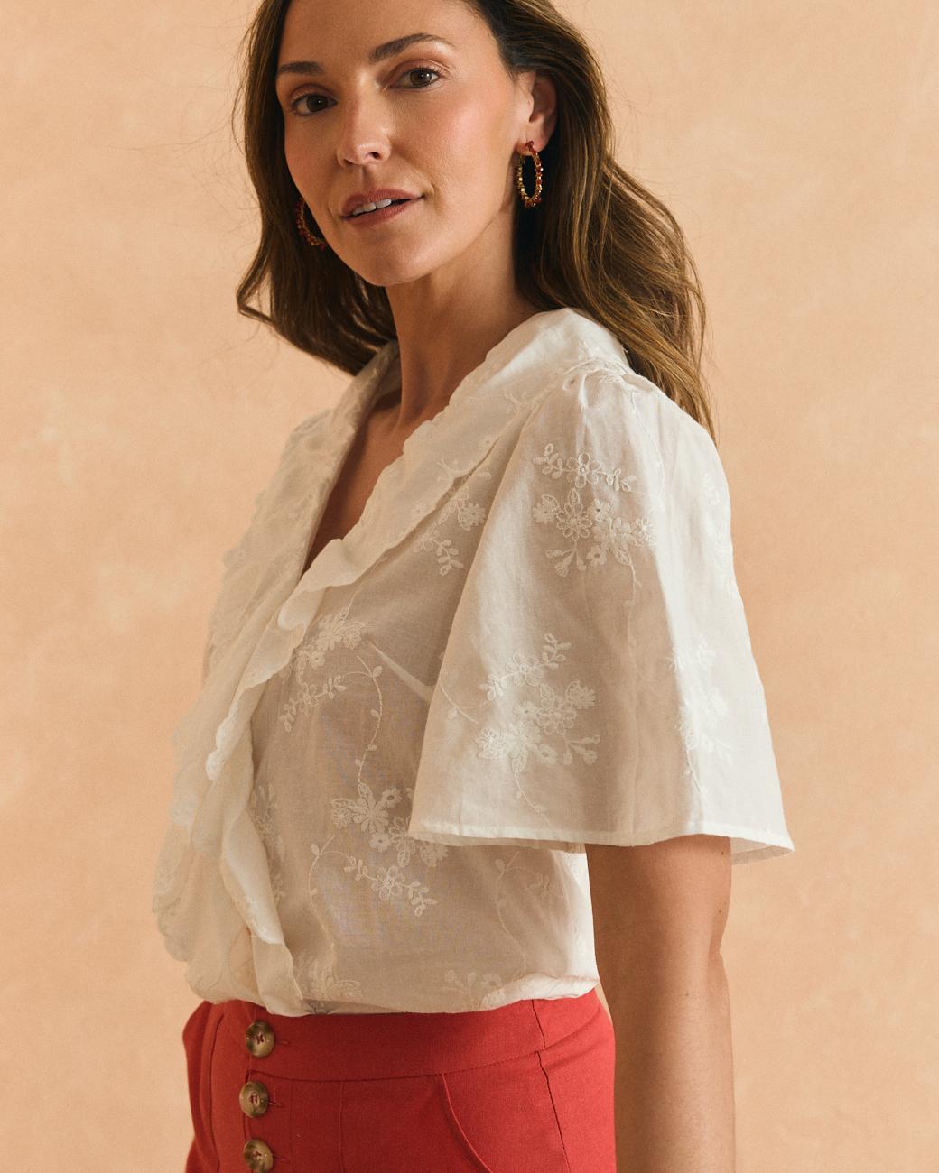 Blusa com Folho Pati