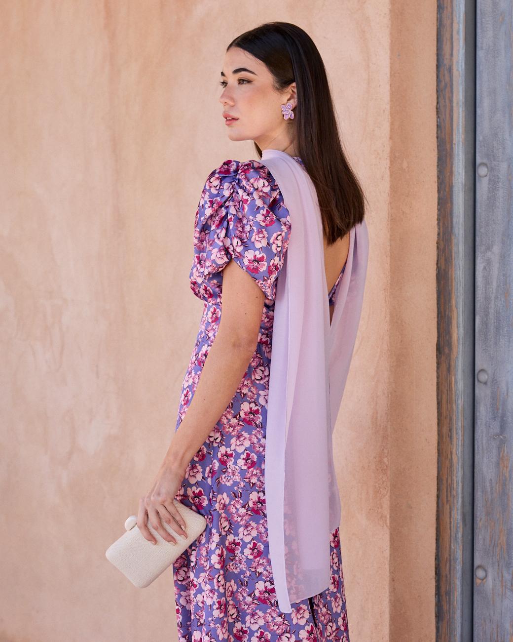 Vestido com Mangas Martina