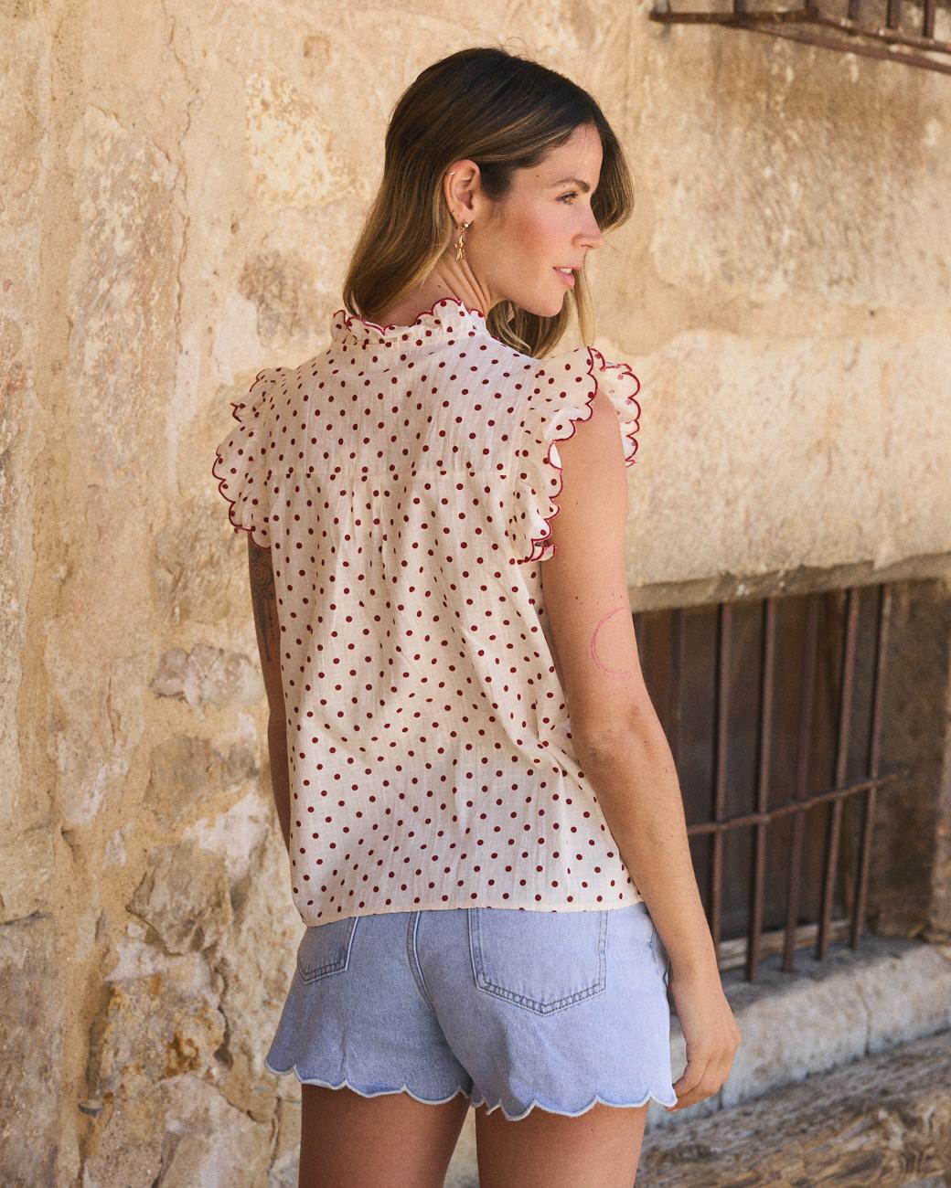 Blusa de Bolinhas Indiana