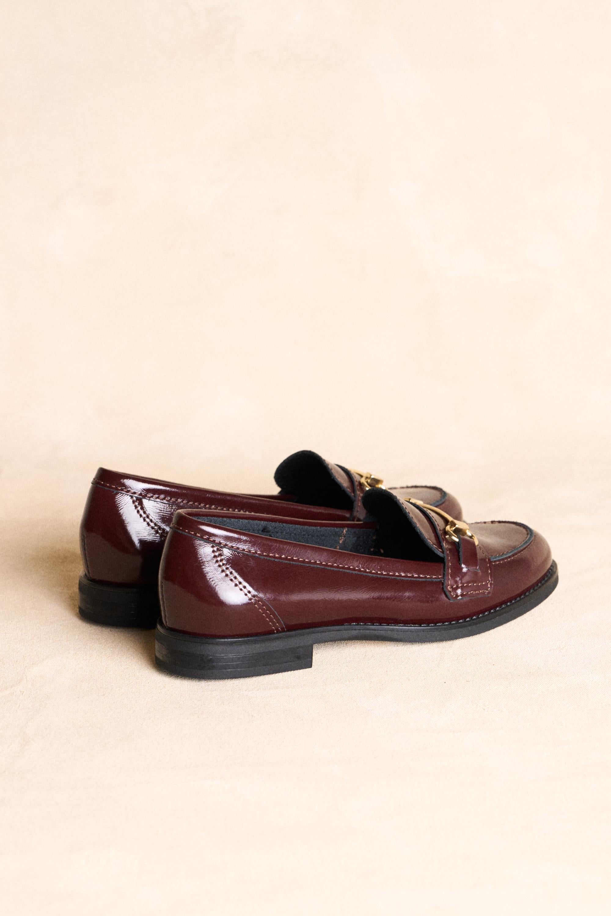 Mocassim de verniz Eloísa