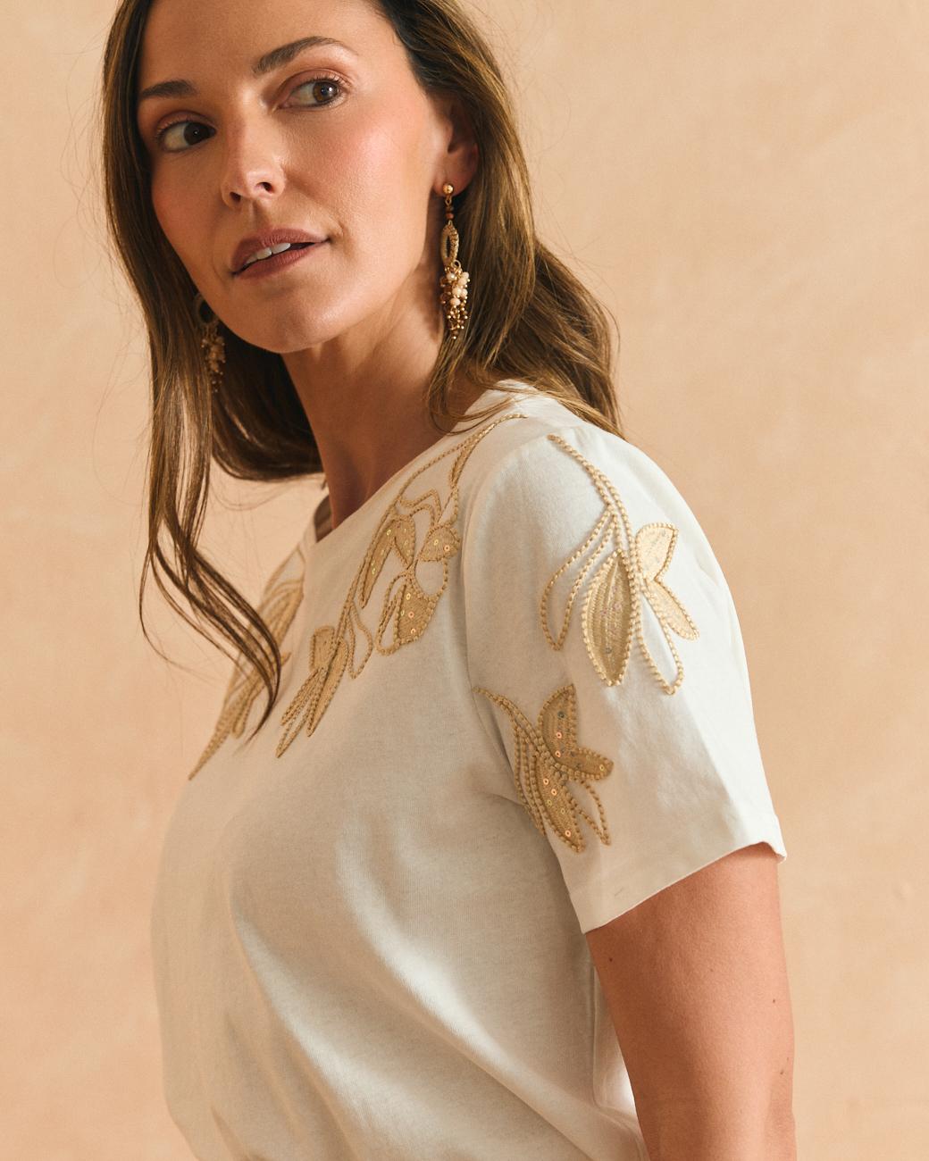 T-shirt Detalhe Desiré