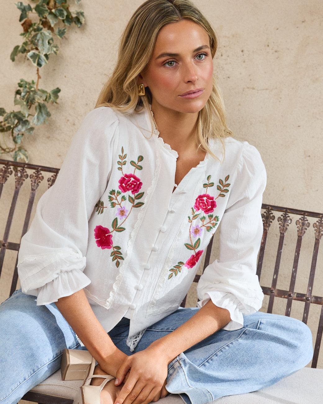 Blusa com Renda Miriam