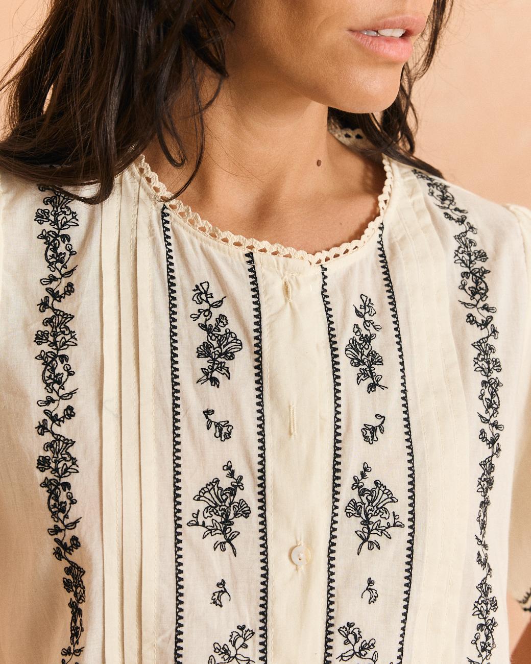 Camisa Bordado Rubina