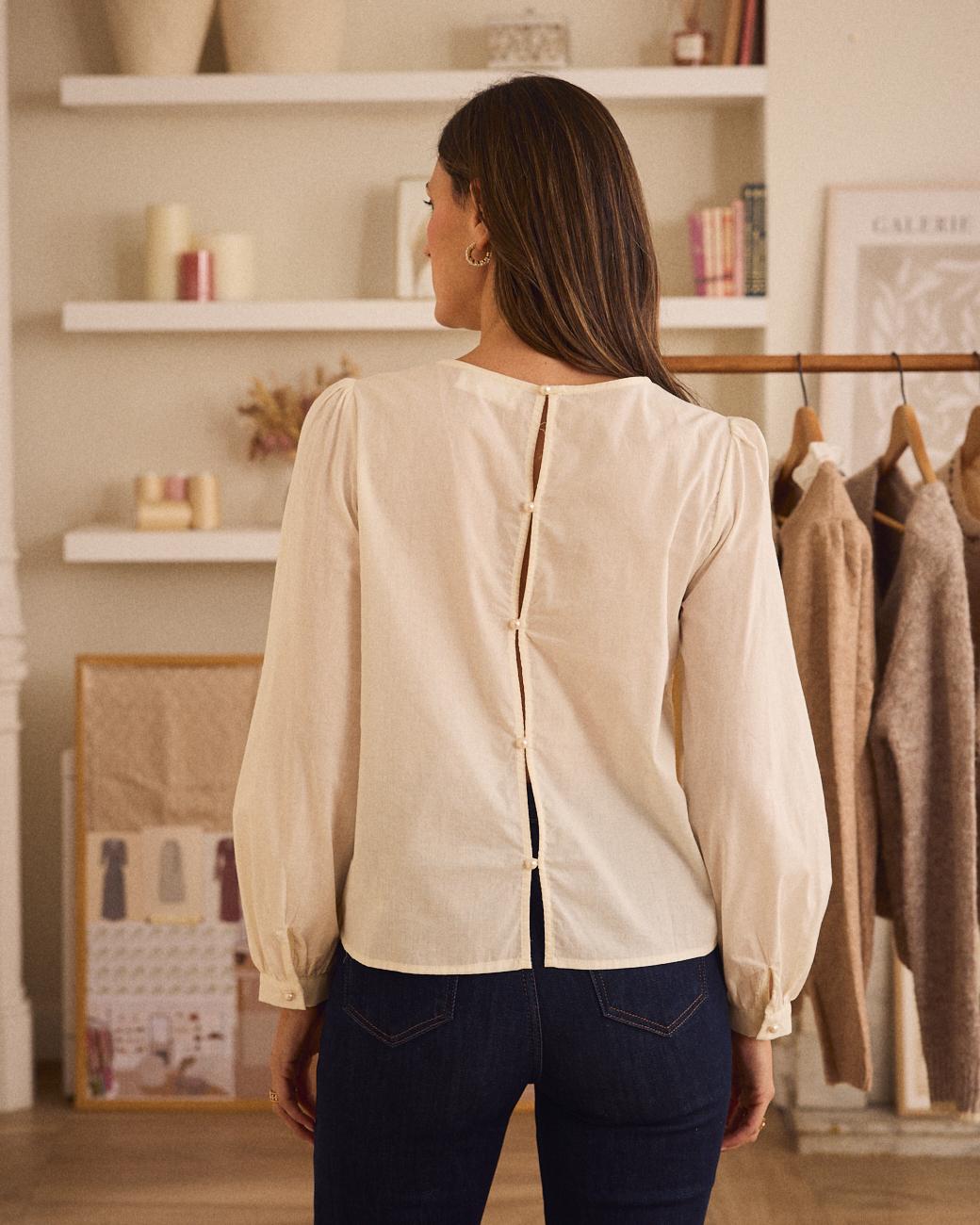Blusa com Bordados Mireia