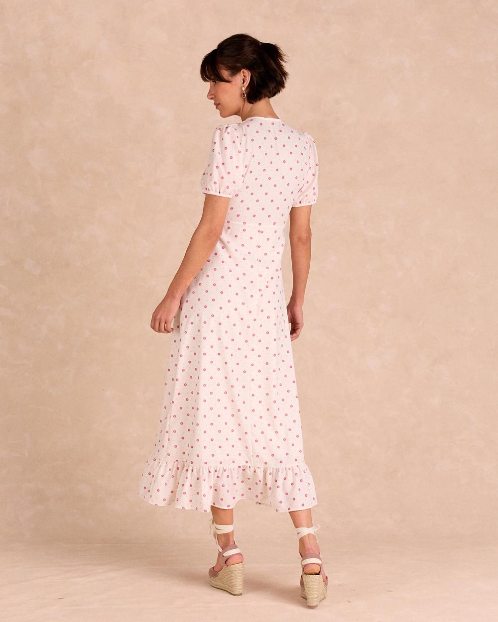 Vestido Longo de Flores Eliora