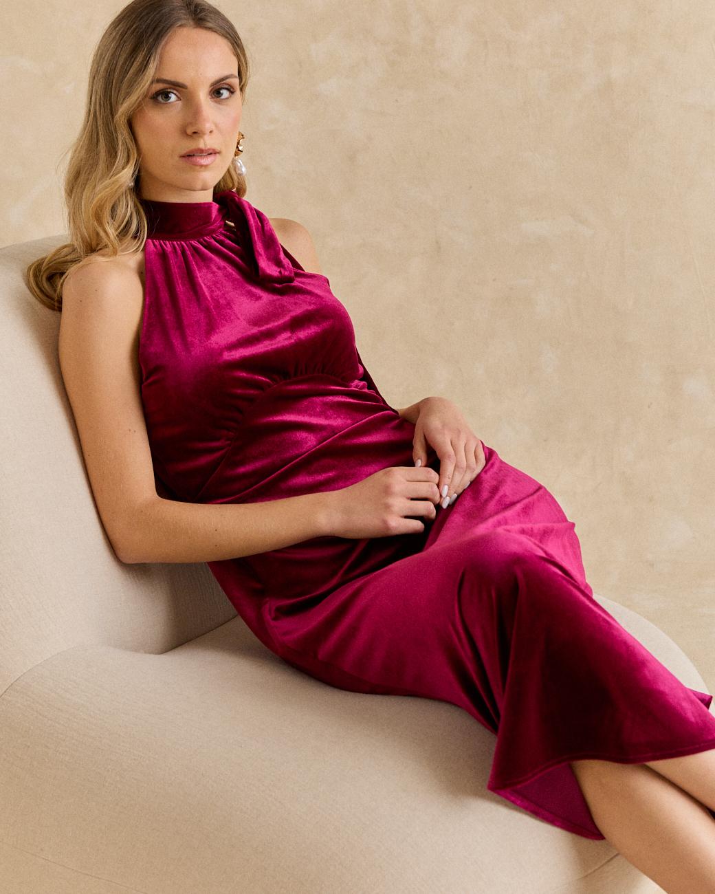Vestido de Veludo Iria