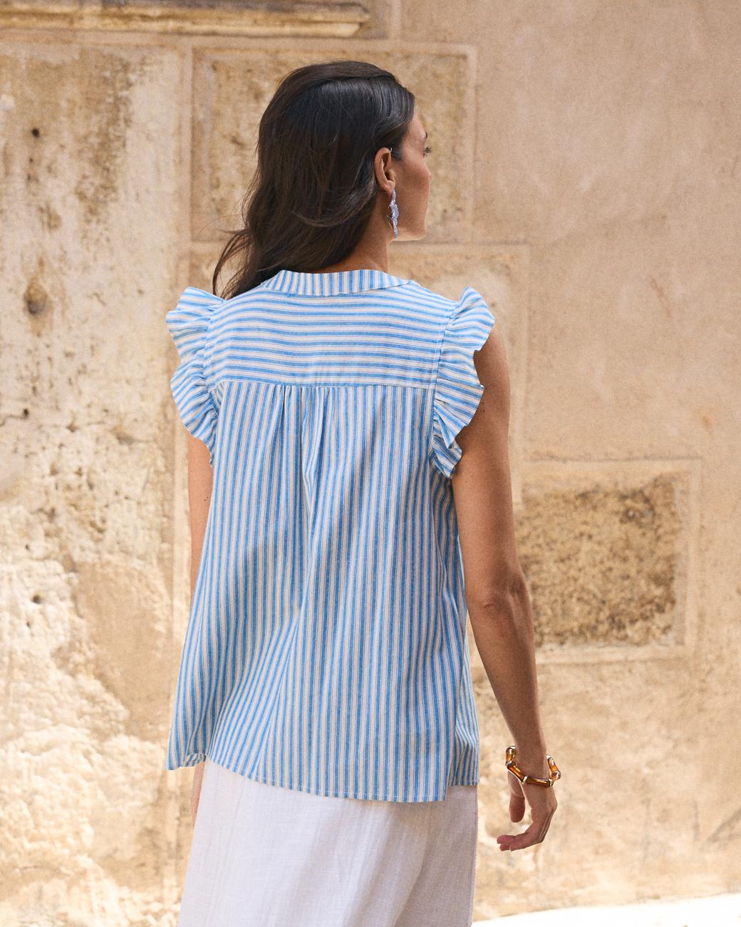 Camisa com Folho Lusiana