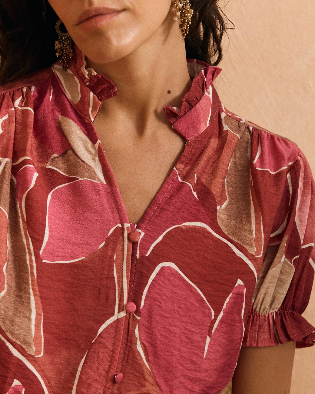 Blusa com Botões Casilda