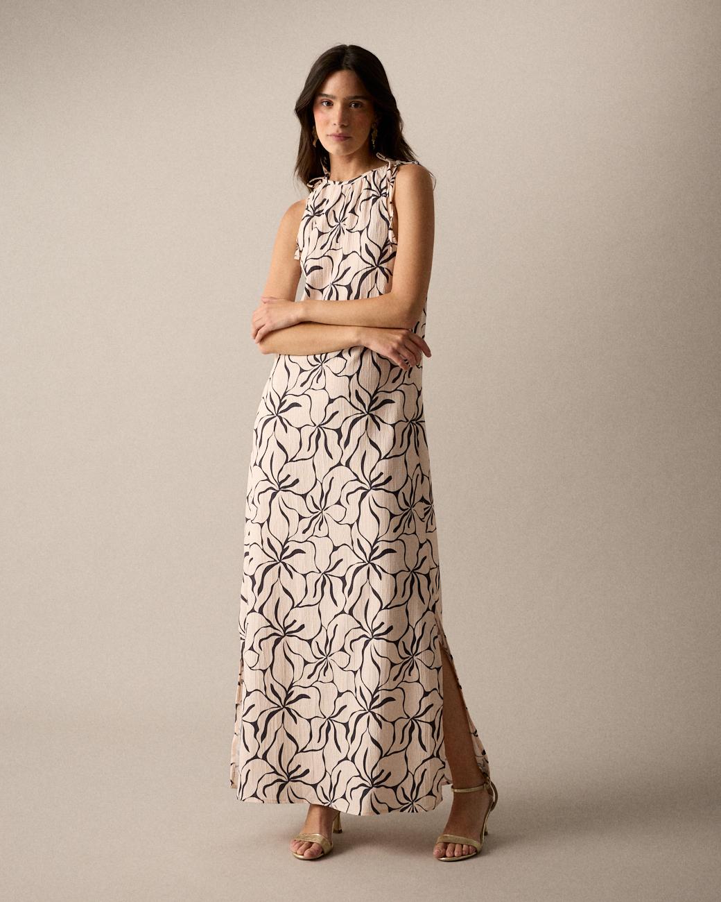 Vestido Cru Aran