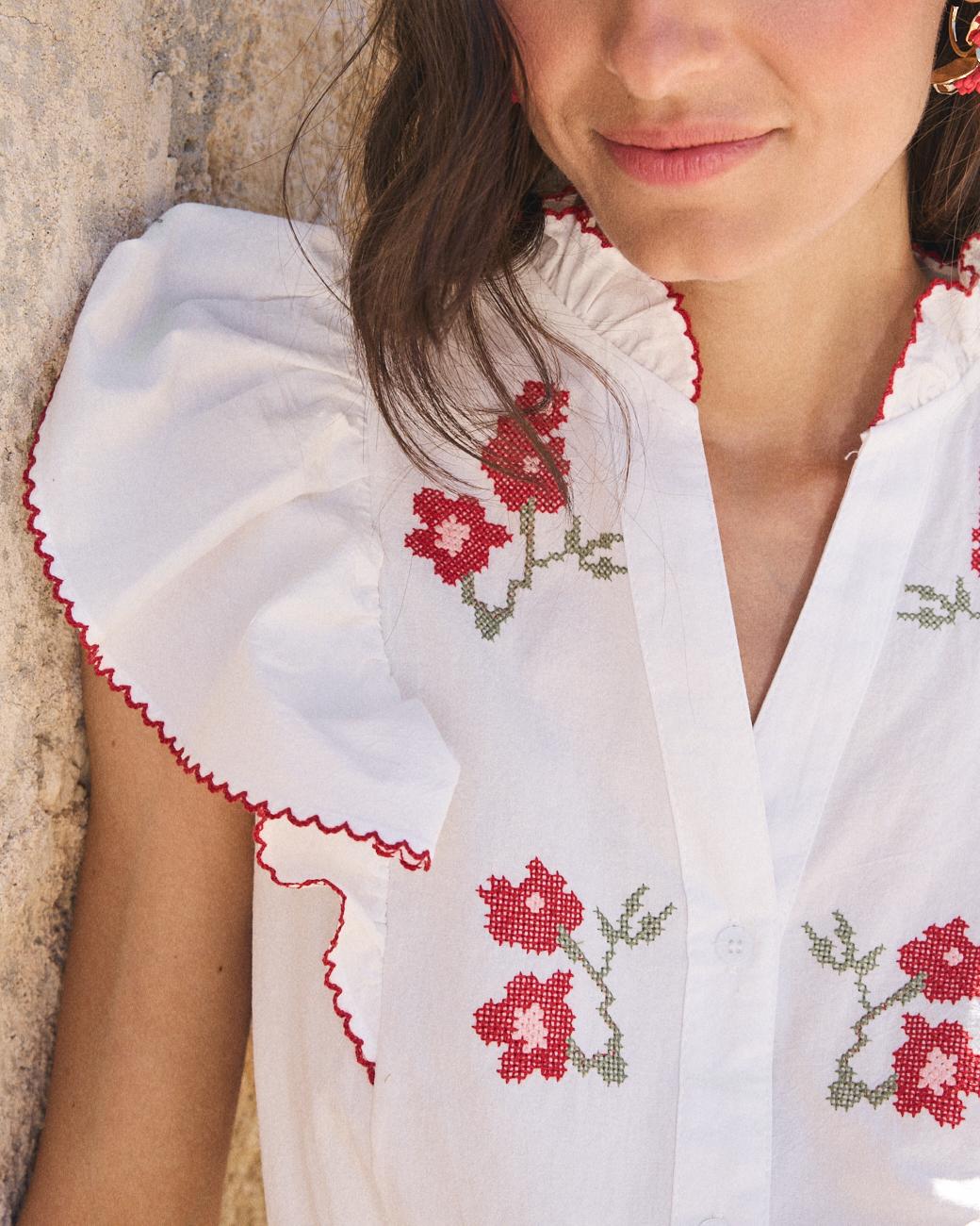 Camisa Manga Flare