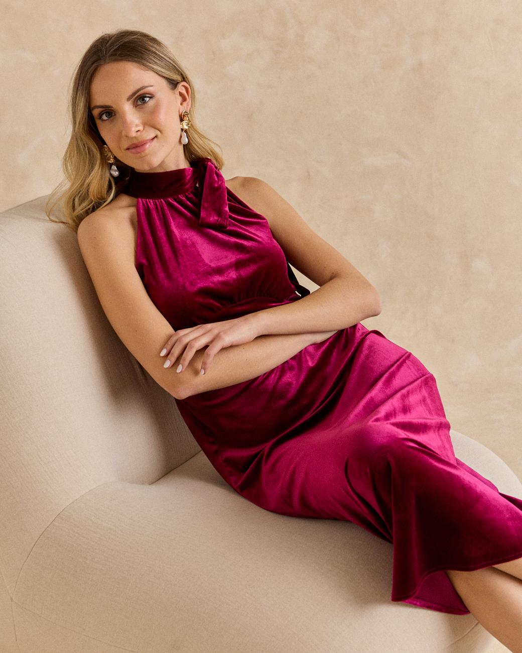 Vestido de Veludo Iria