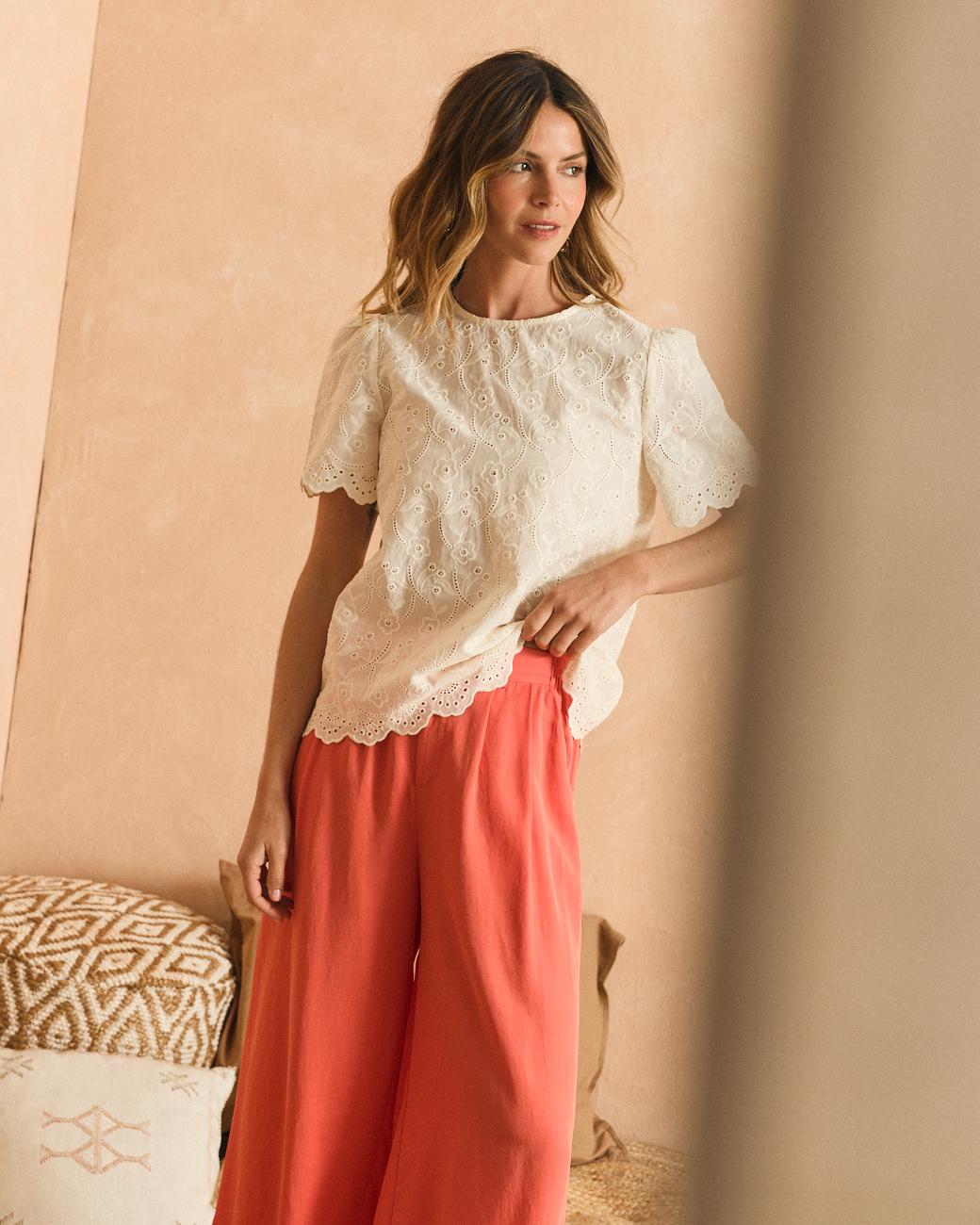 Blusa Creme Flavia