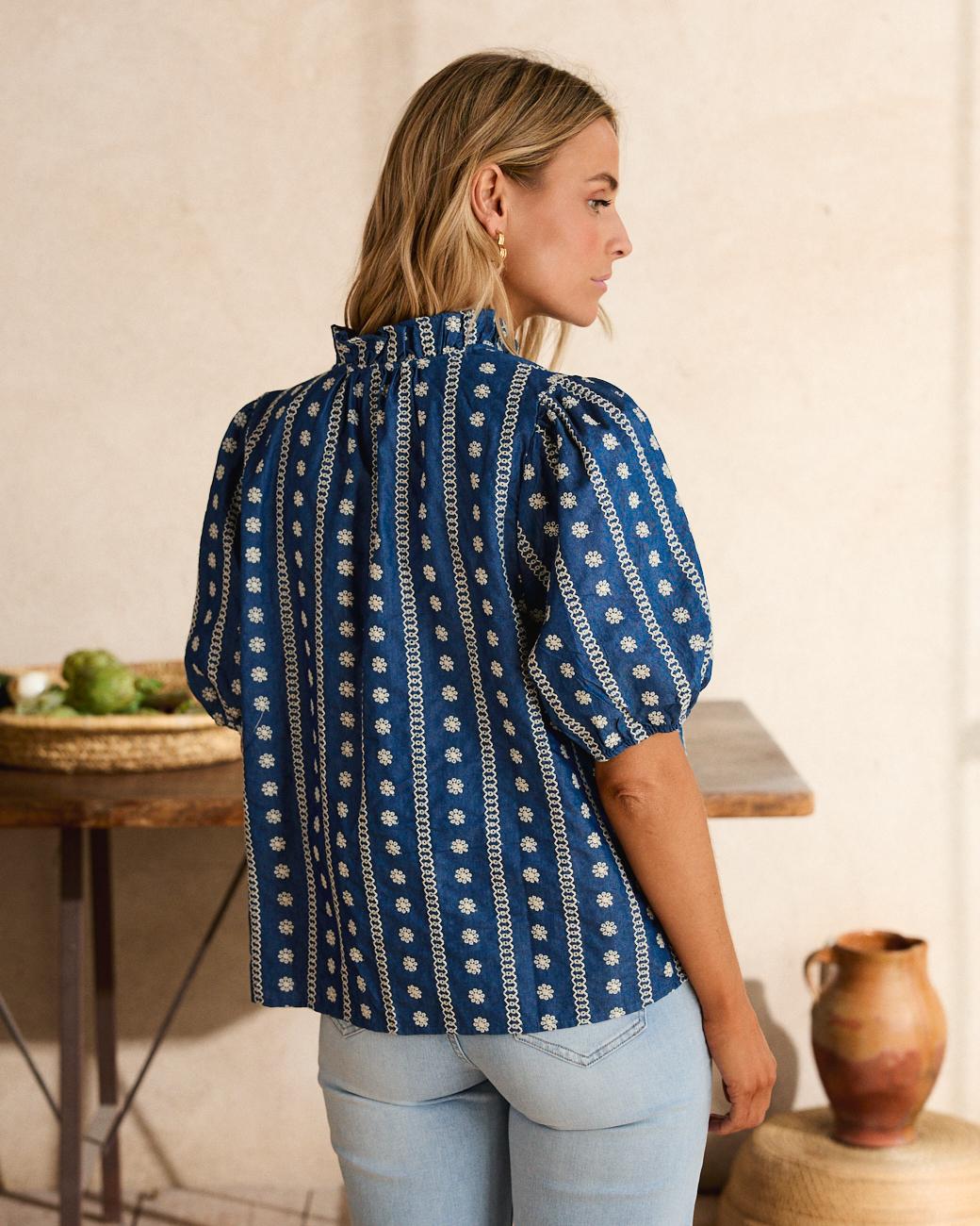 Camisa Bordada Anna