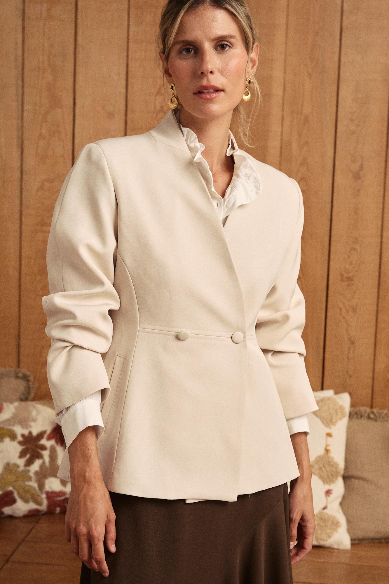Blazer Botones Fenia