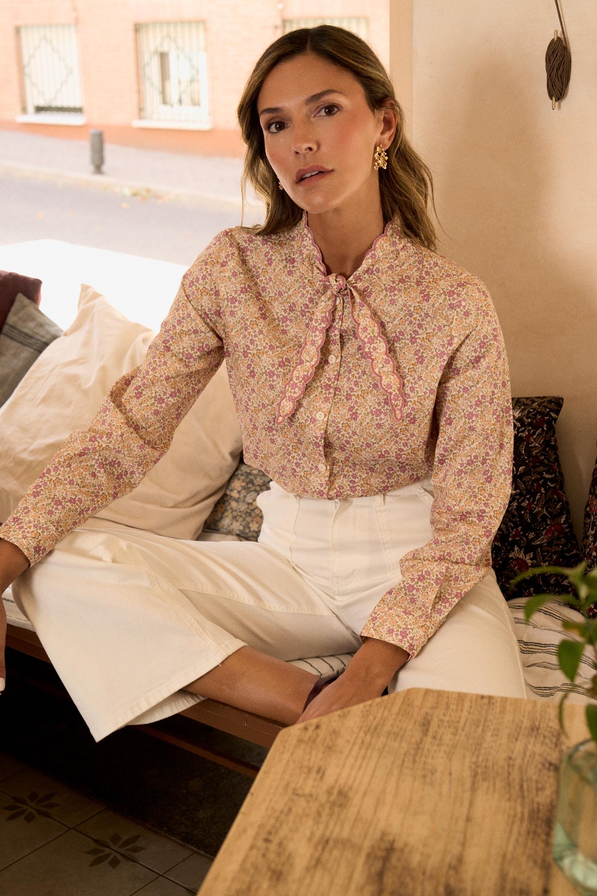 Camisa estampada Nieva