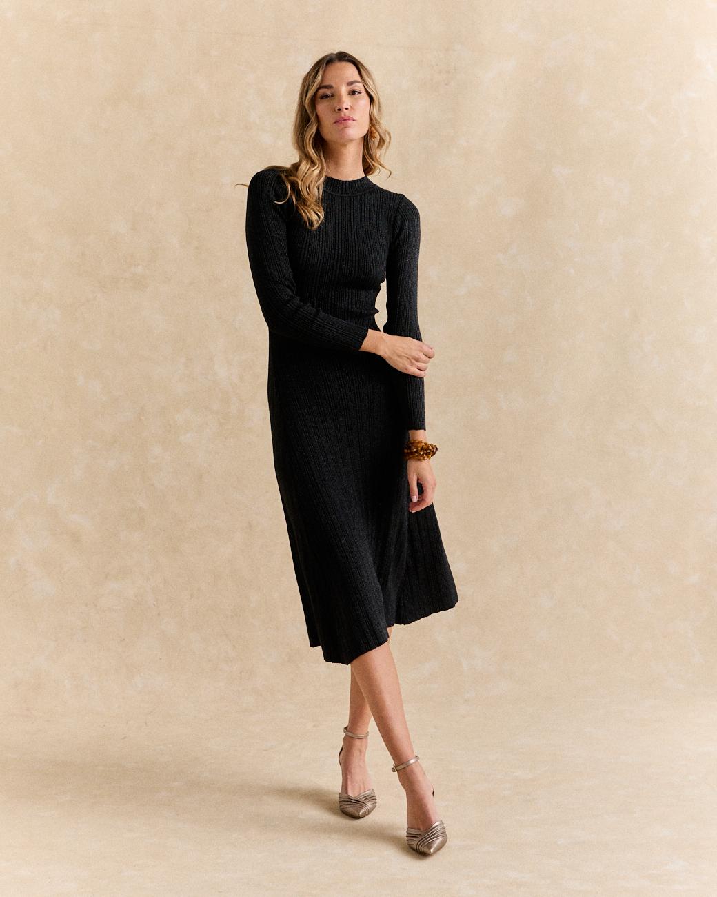 Vestido Malha Porina