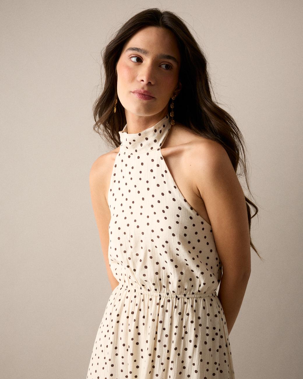 Vestido de Bolinhas Luz