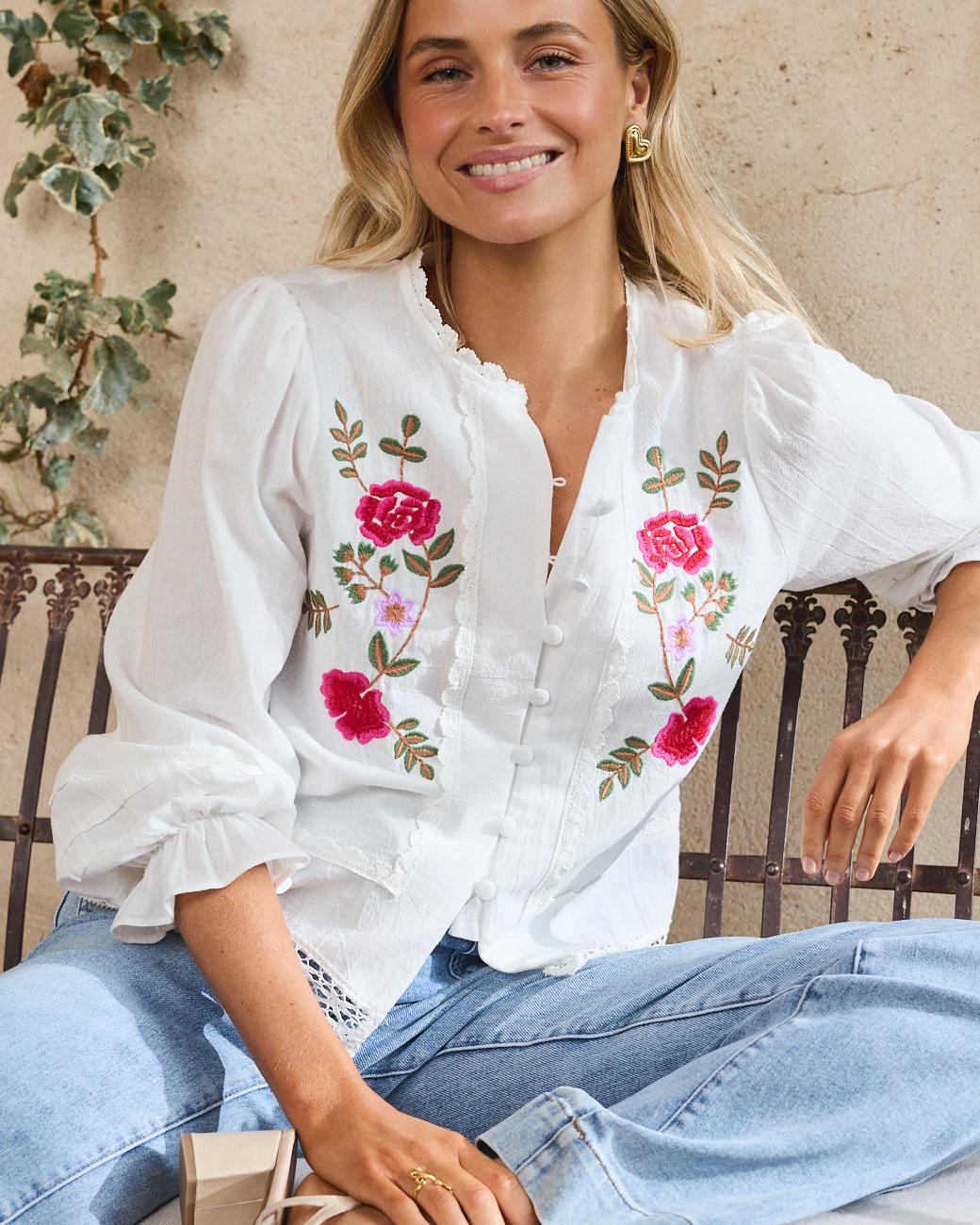 Blusa com Renda Miriam