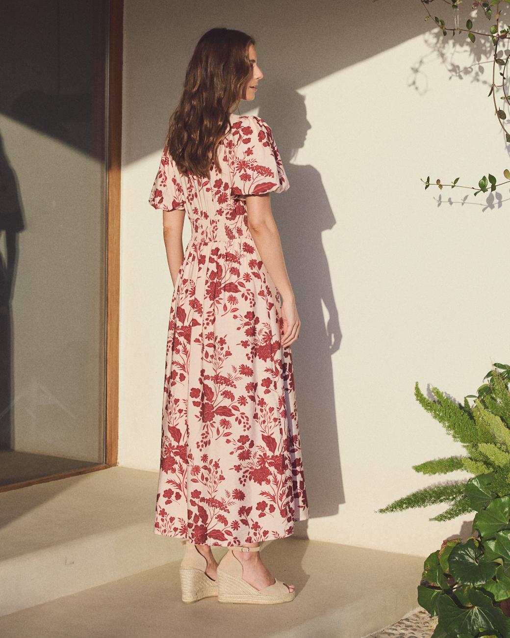 Vestido estampado Amal