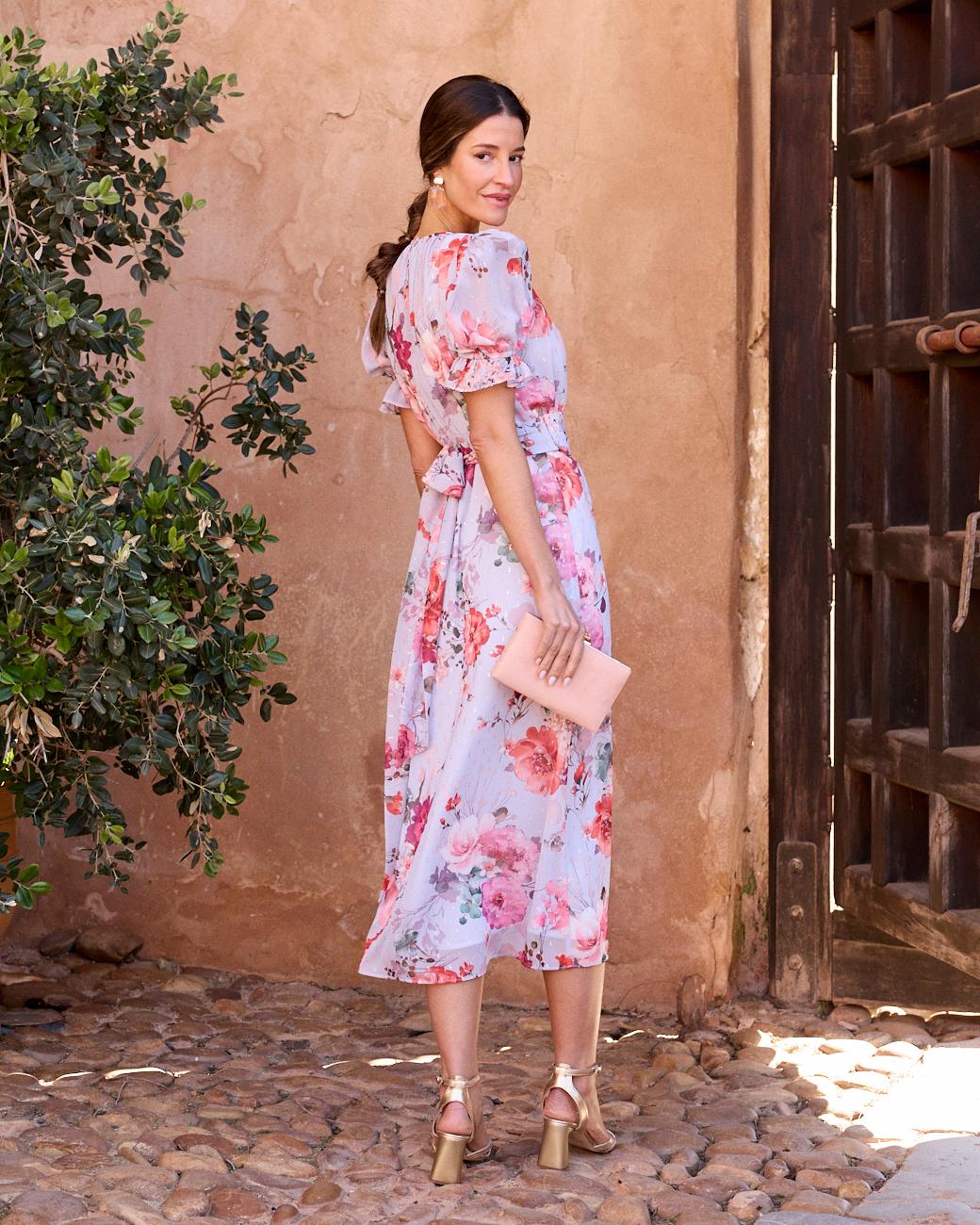 Vestido de Flores Capuccine