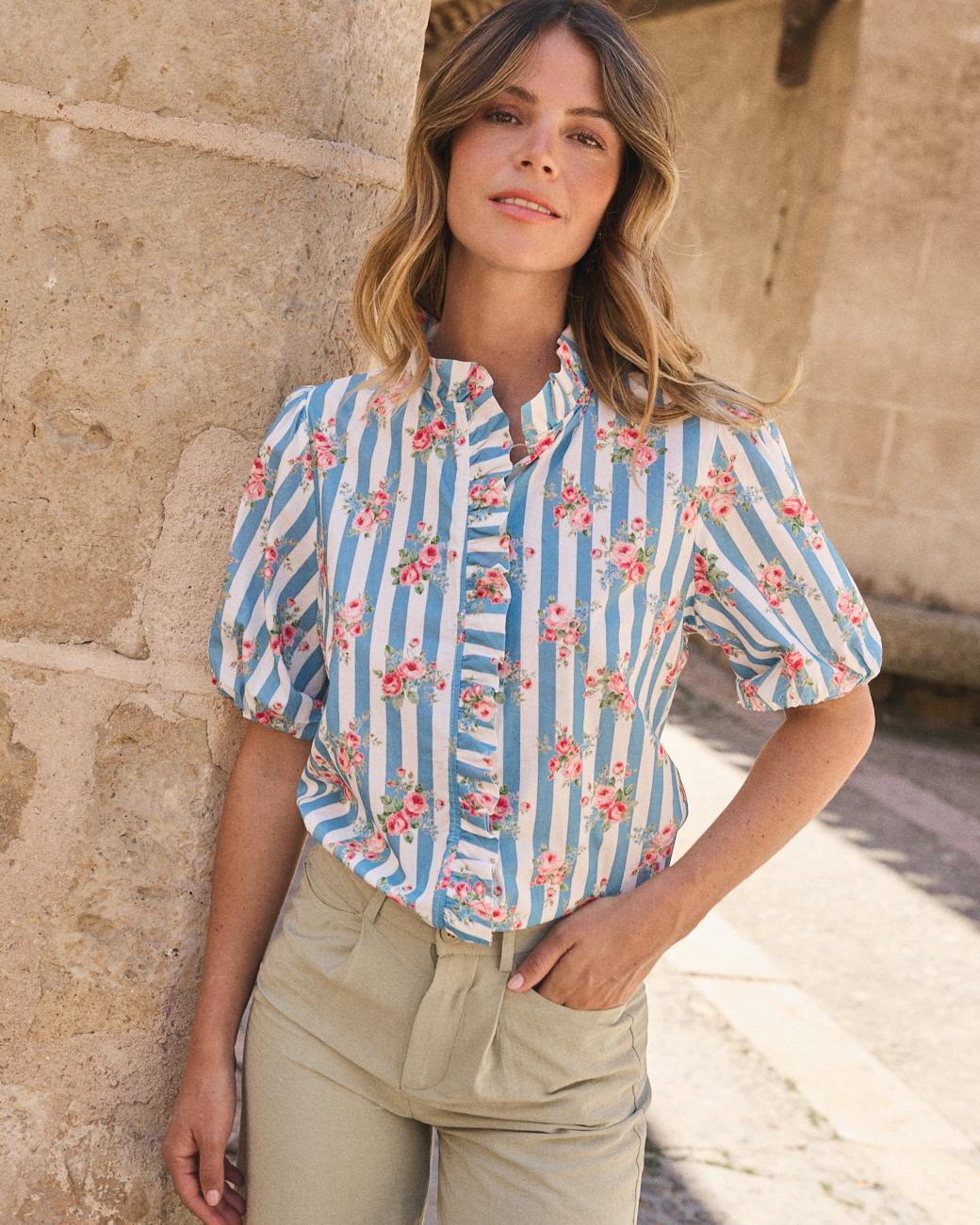 Camisa às Riscas Zafira