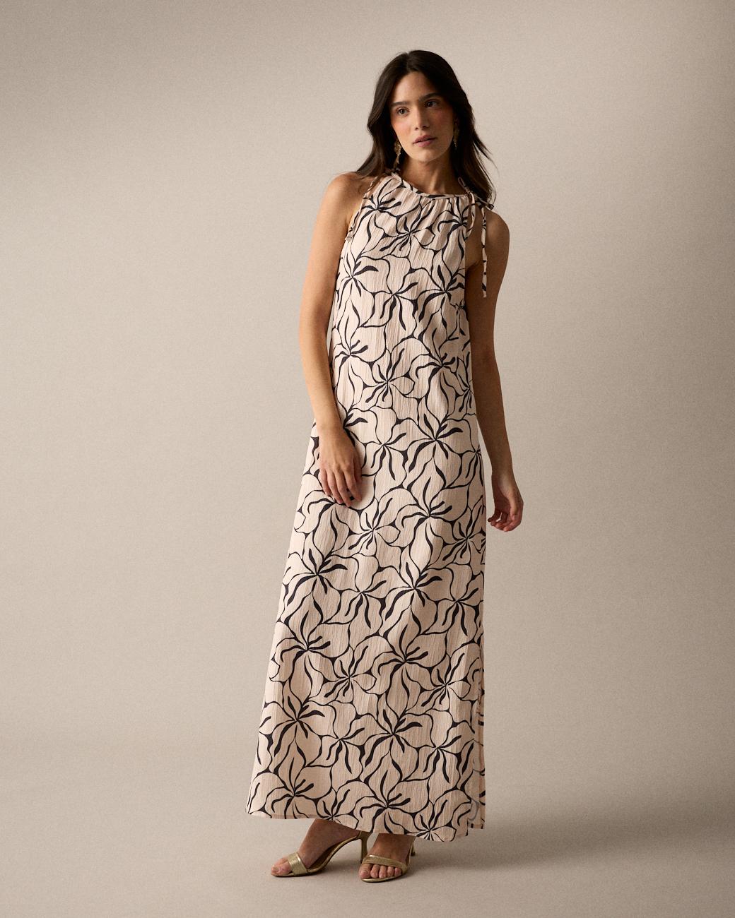 Vestido Cru Aran