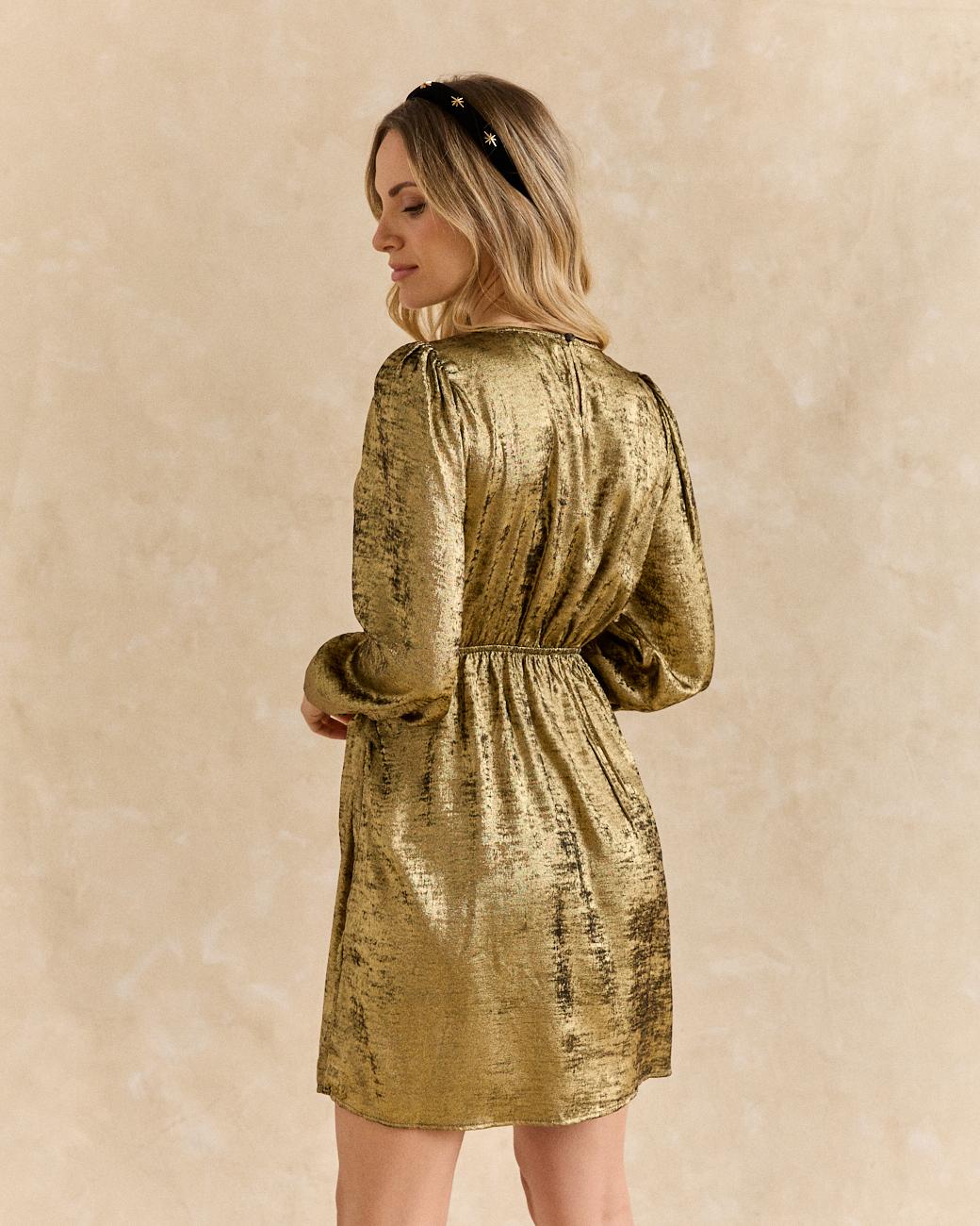 Vestido Dourado Melisa