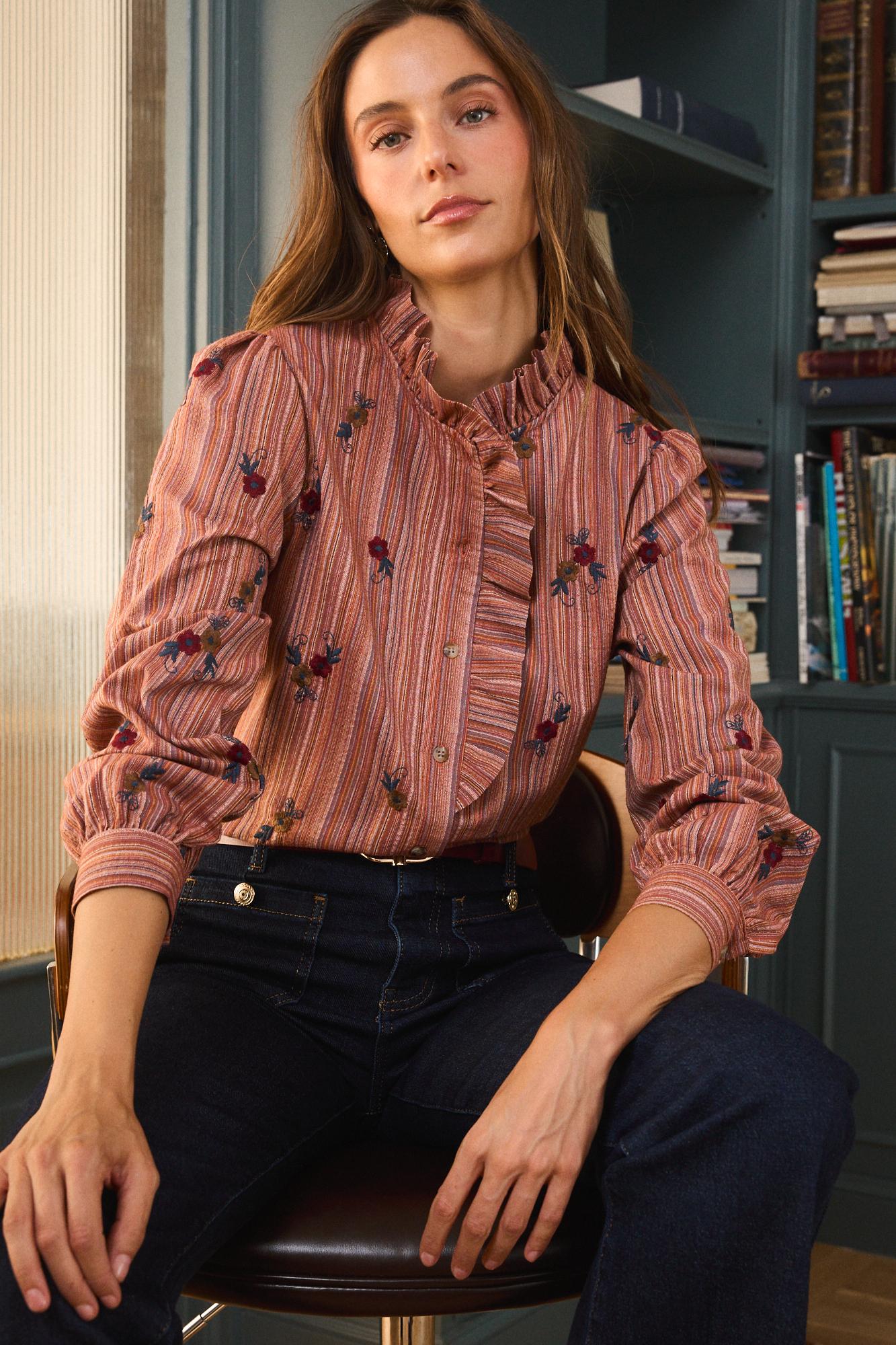 Camisa às riscas Nayeli