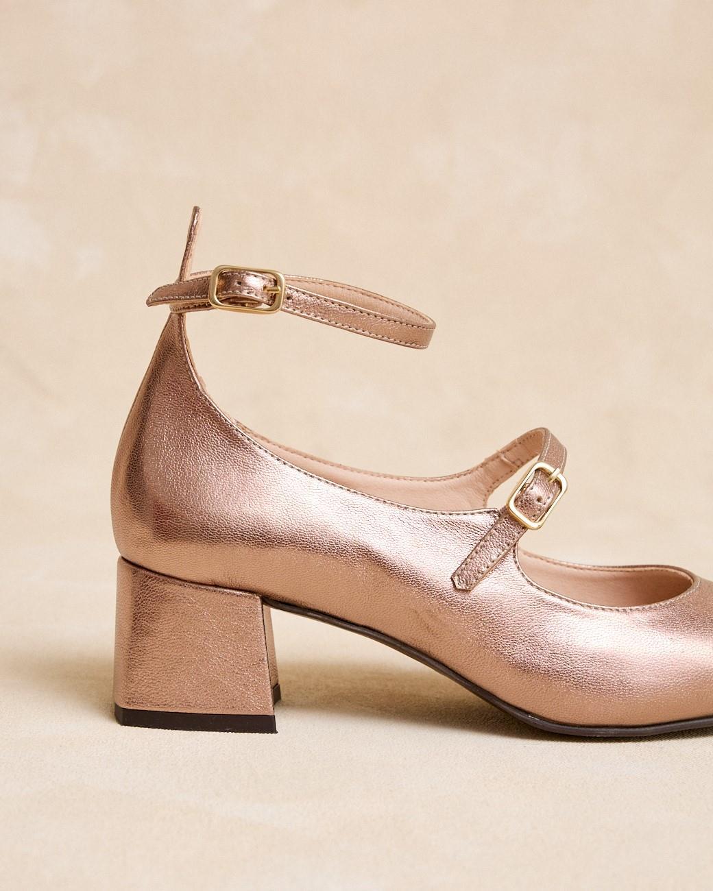 Sapato Mary Jane Doble Corvina