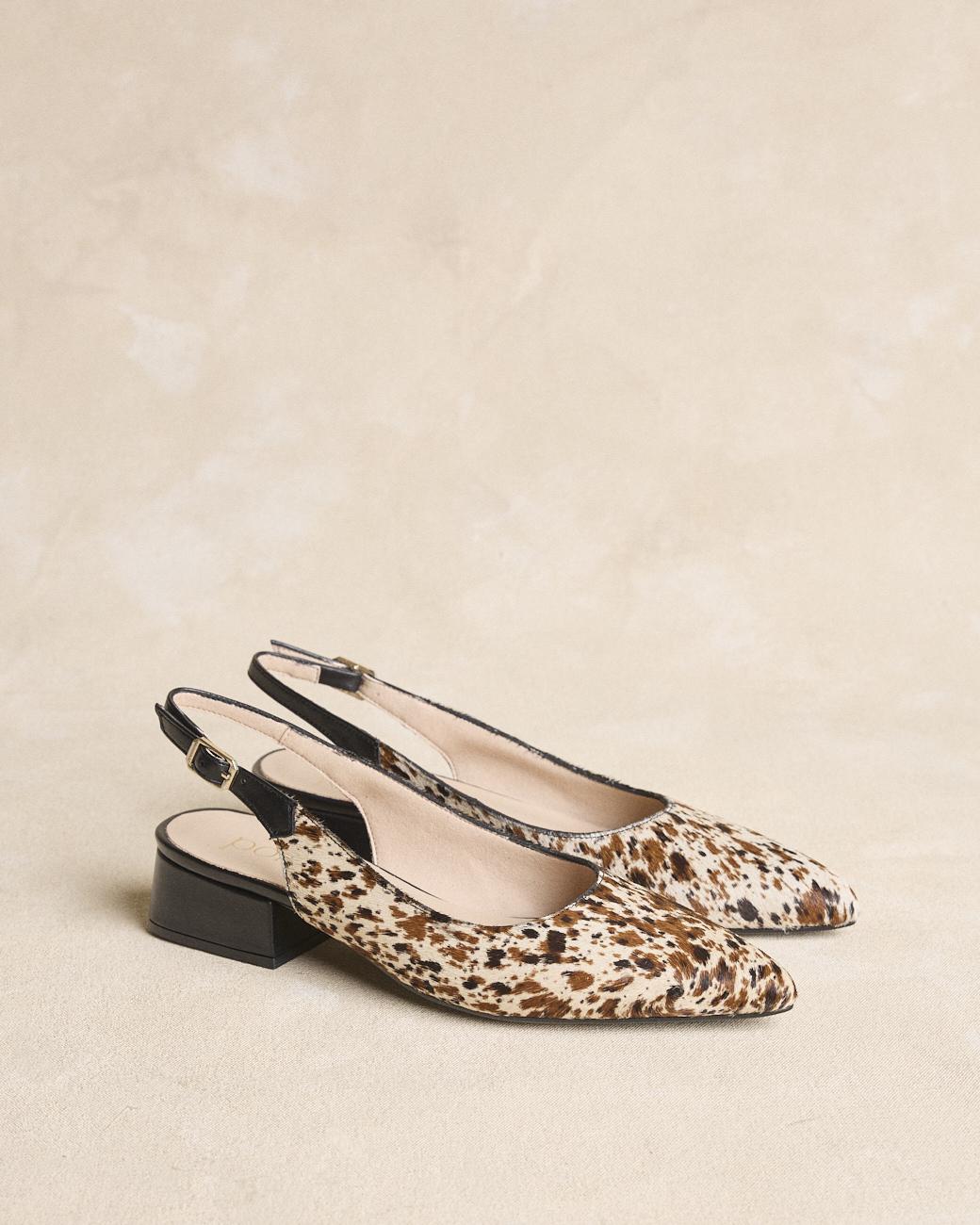 Sapatos Destalonados Animal Fidelia