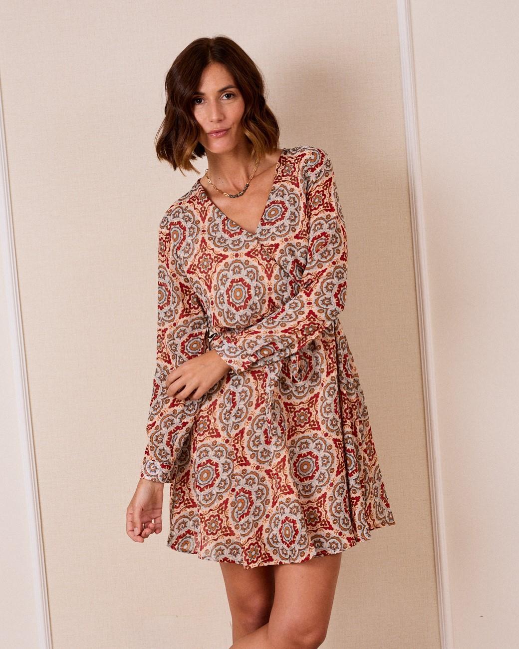 Vestido Curto Girassol