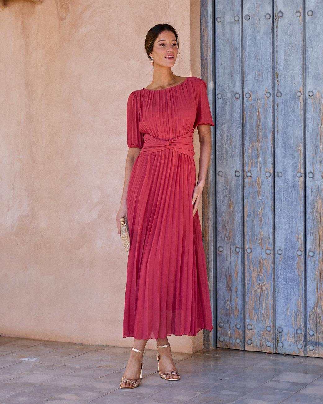 Vestido Plissado Candela