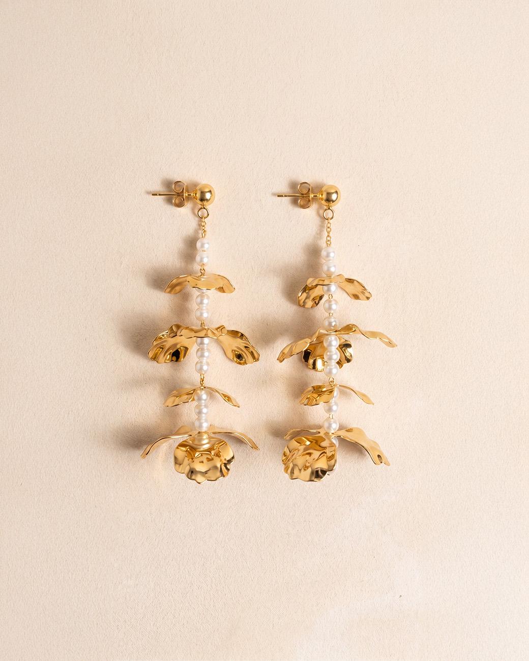 Brincos Pérolas Corintia