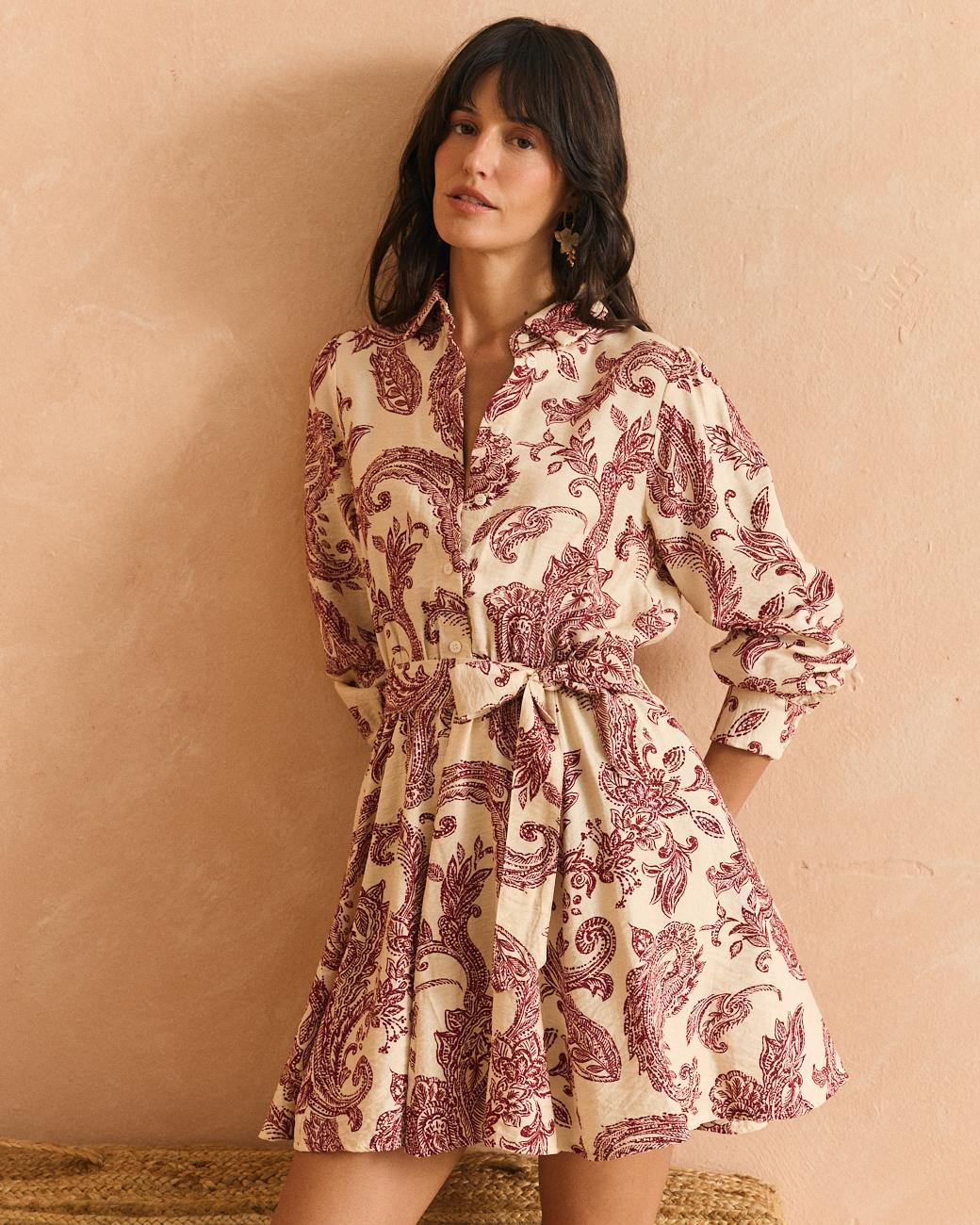 Vestido Curto Cerise