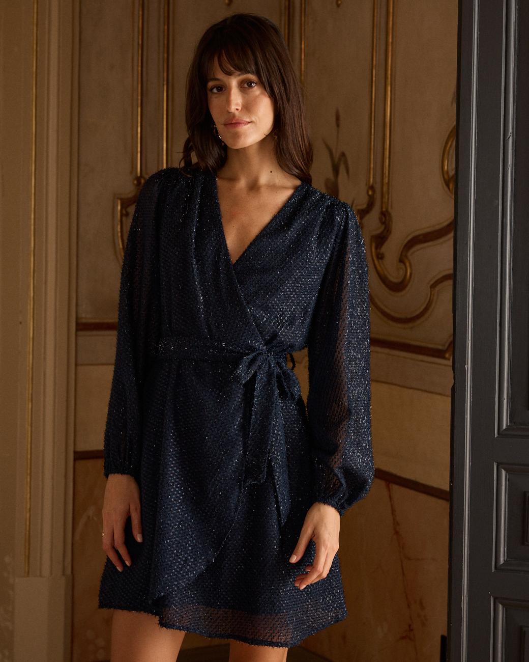 Vestido Curto Lurex Nerea