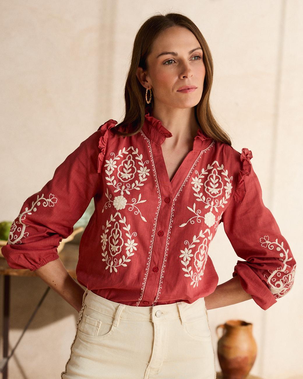 Camisa com punho Graciela