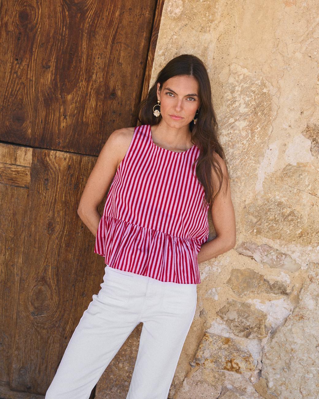 Top às Riscas Beatriz