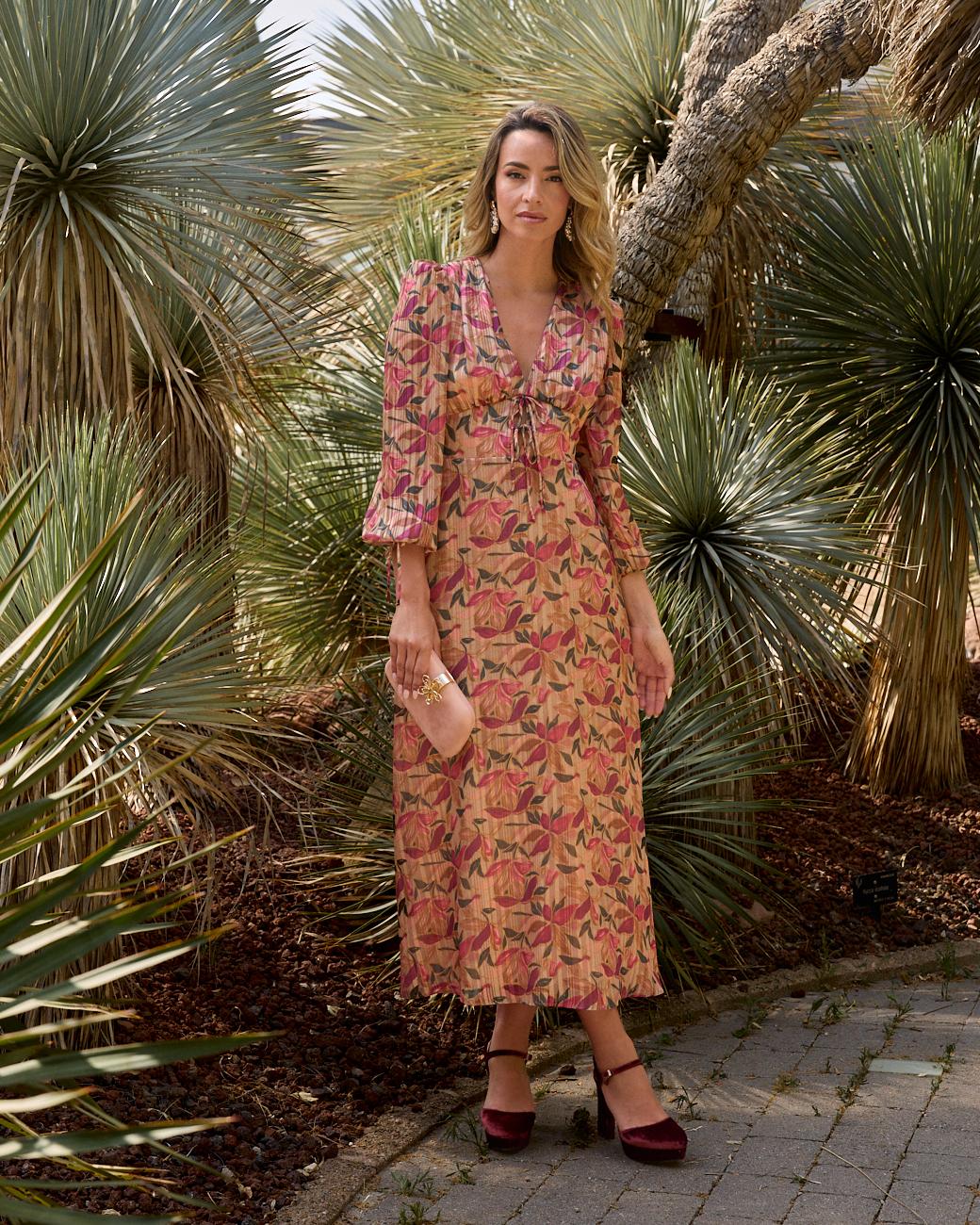 Vestido Longo Flora