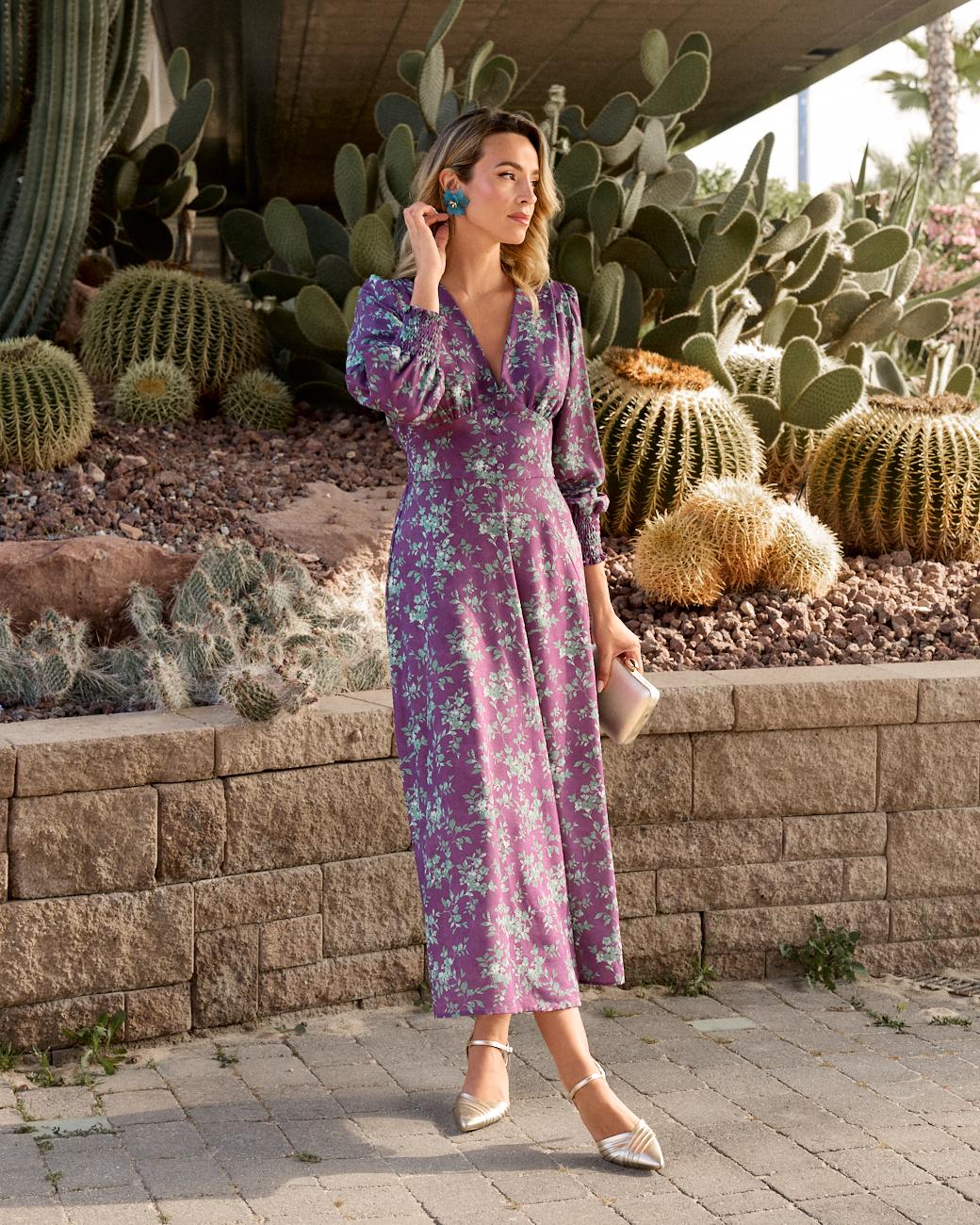 Vestido com Flores Noemí