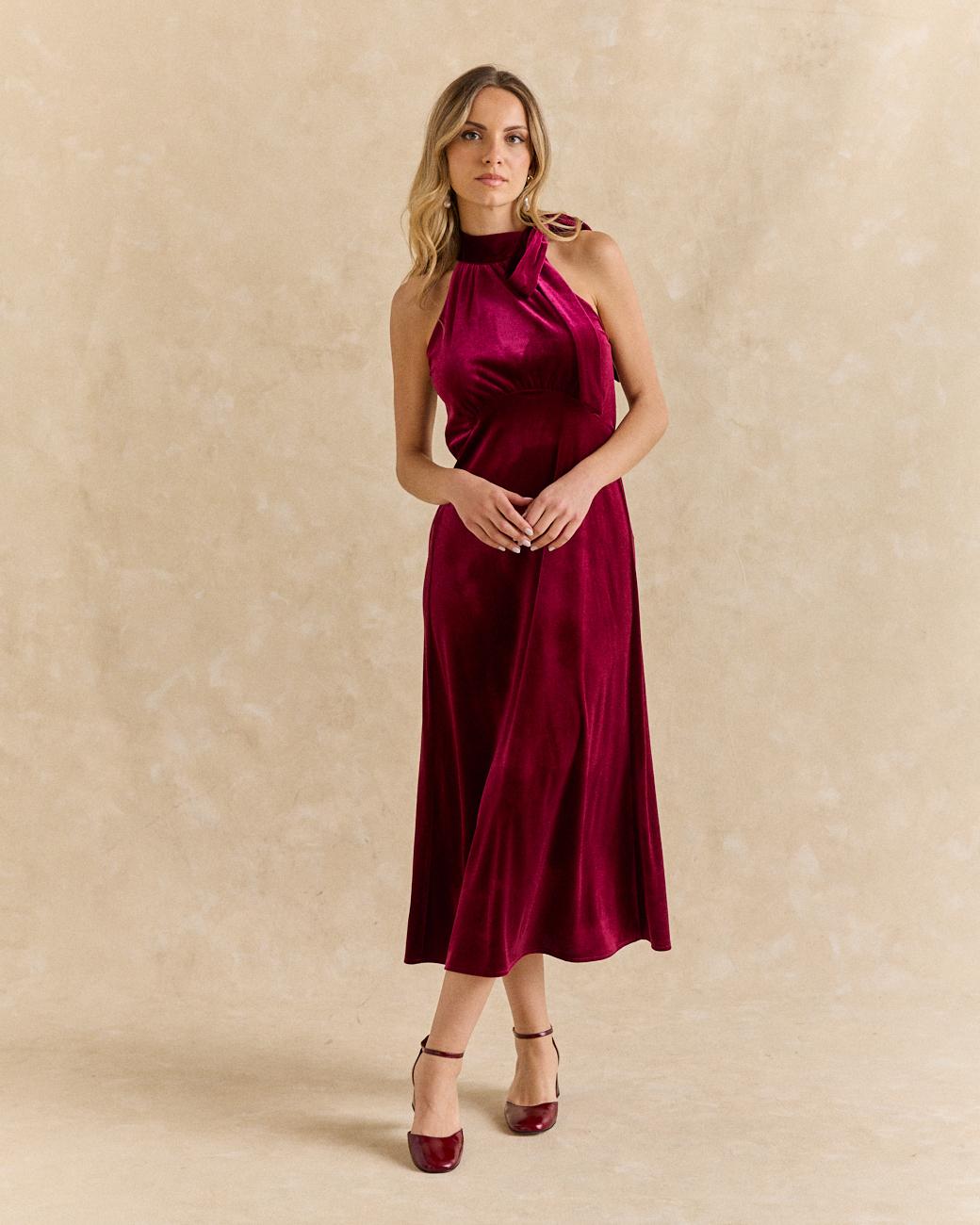Vestido de Veludo Iria