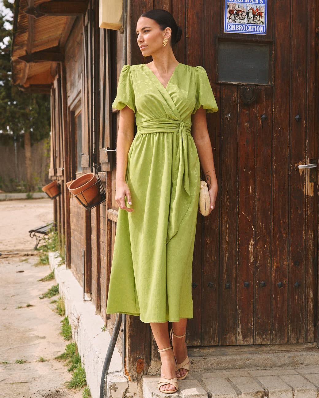 Vestido com Laço Iruna