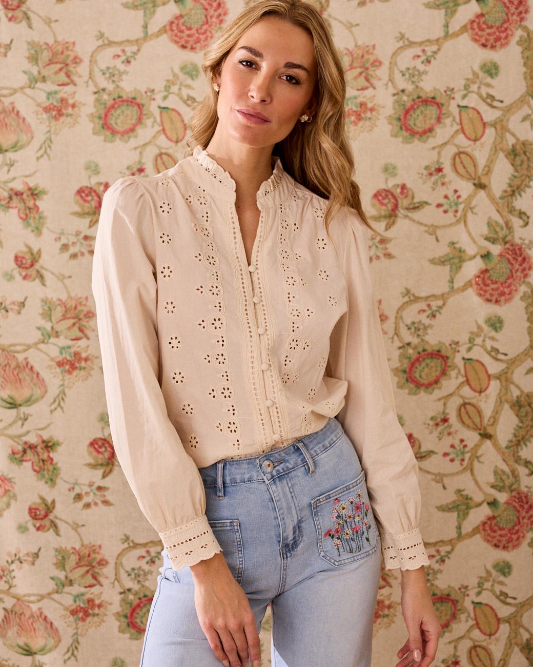 Camisa com Renda María