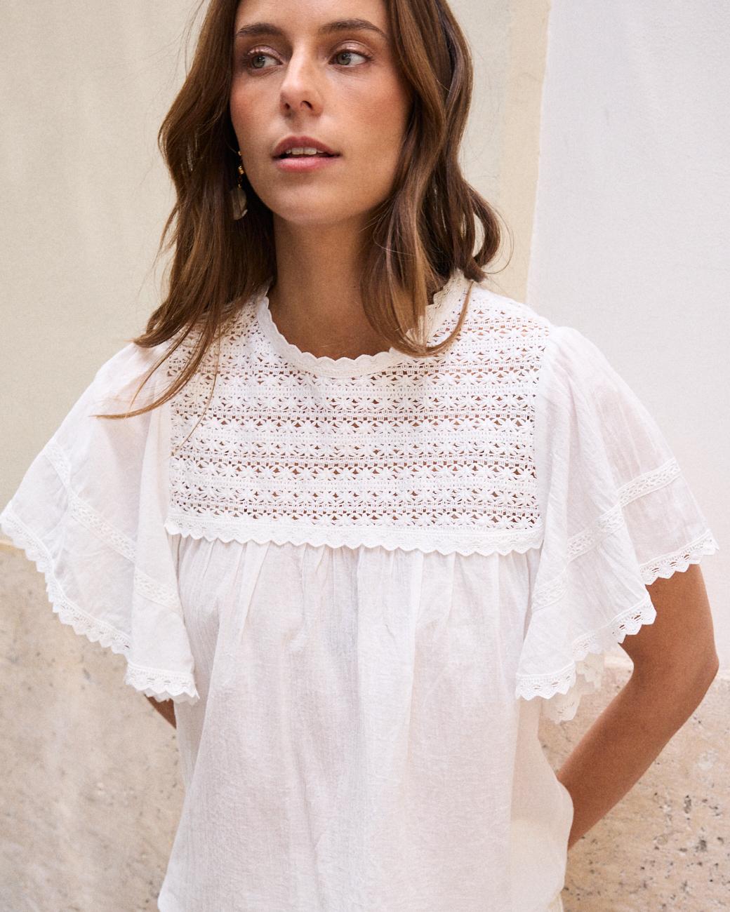 Blusa Renda Sarah