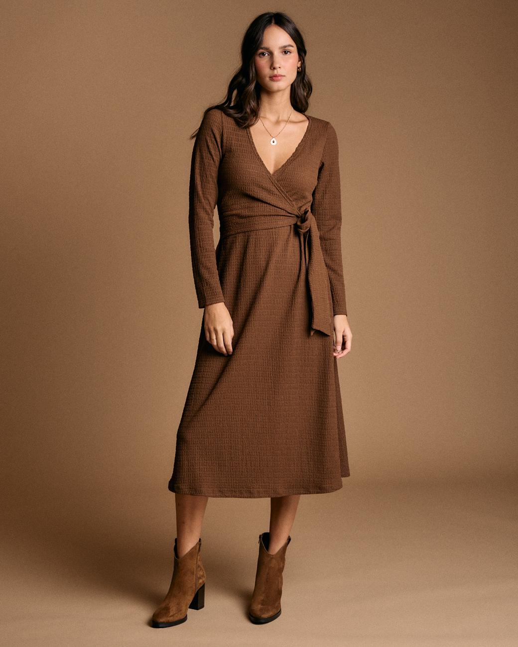 Vestido com Nó Macarena