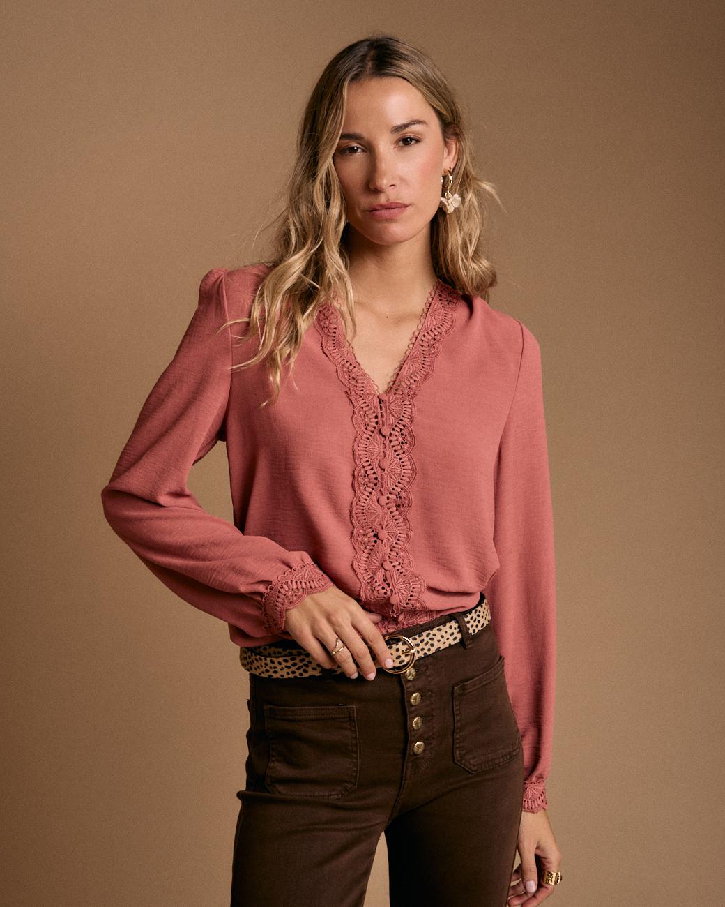 Camisa com Detalhe Central Lola