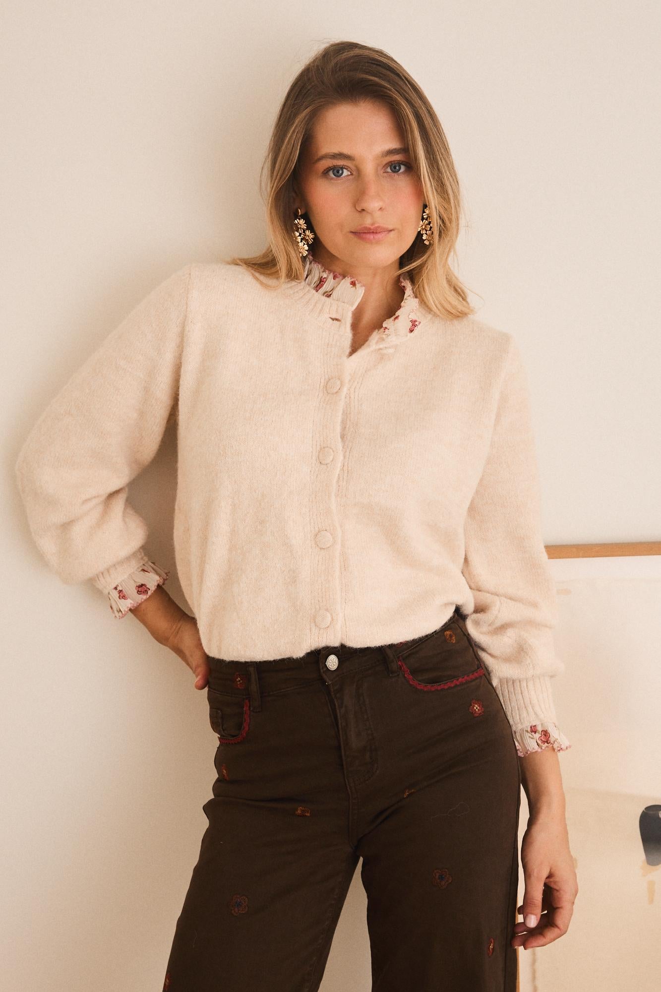 Camisola de gola Berlina