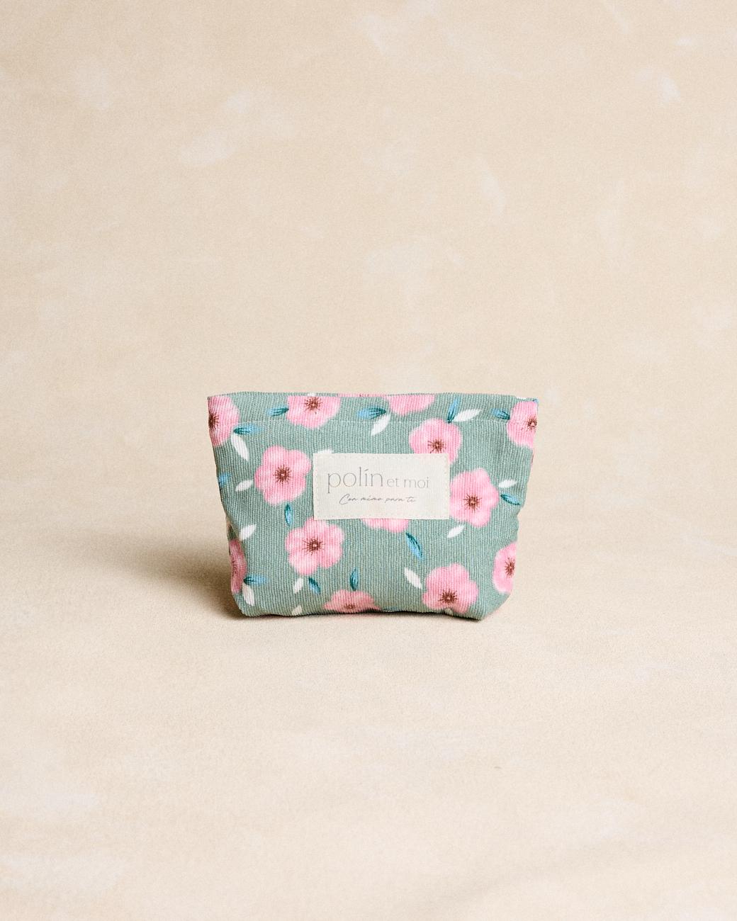 Necessaire Pequeno Flores Olvira