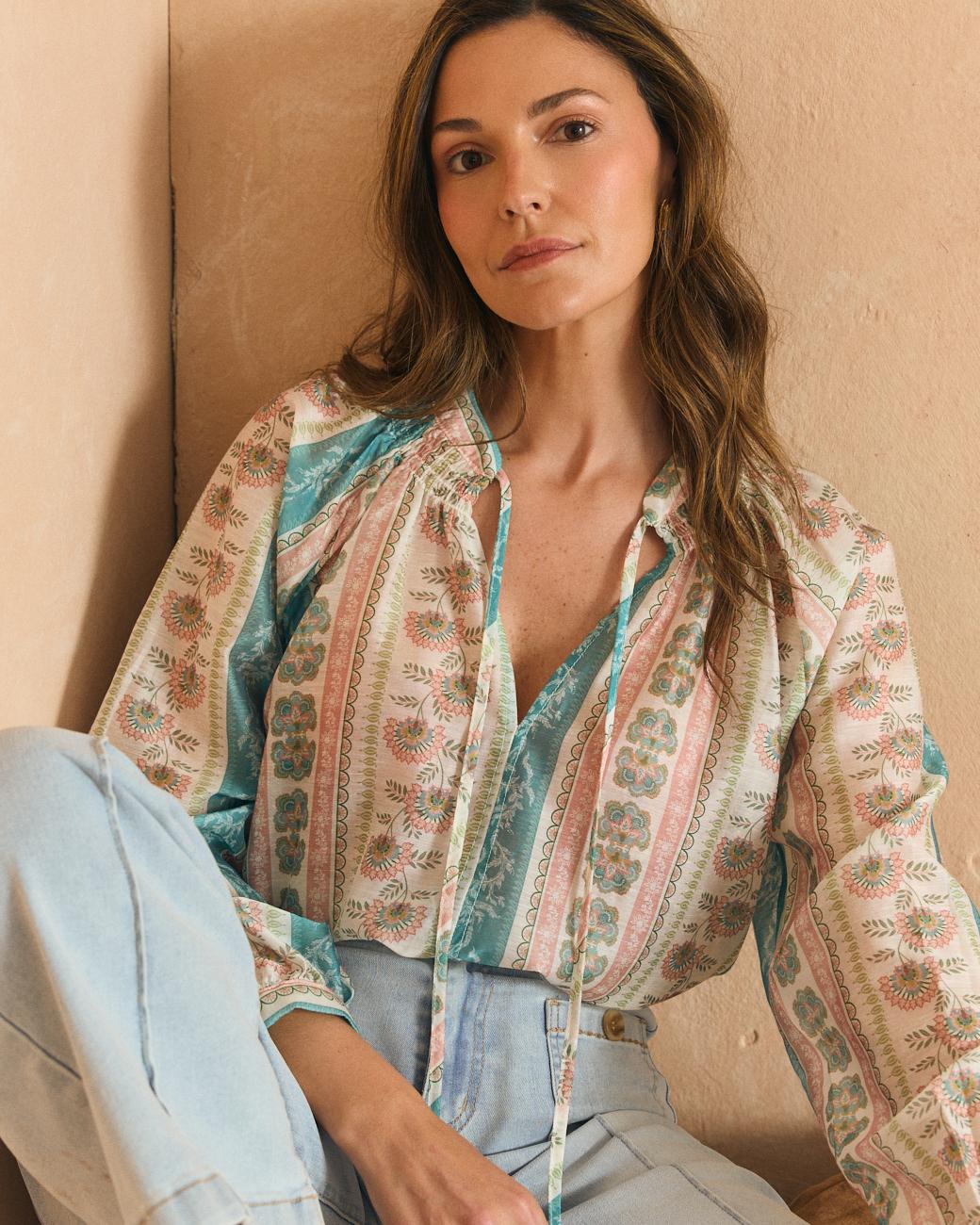 Camisa Estampada África